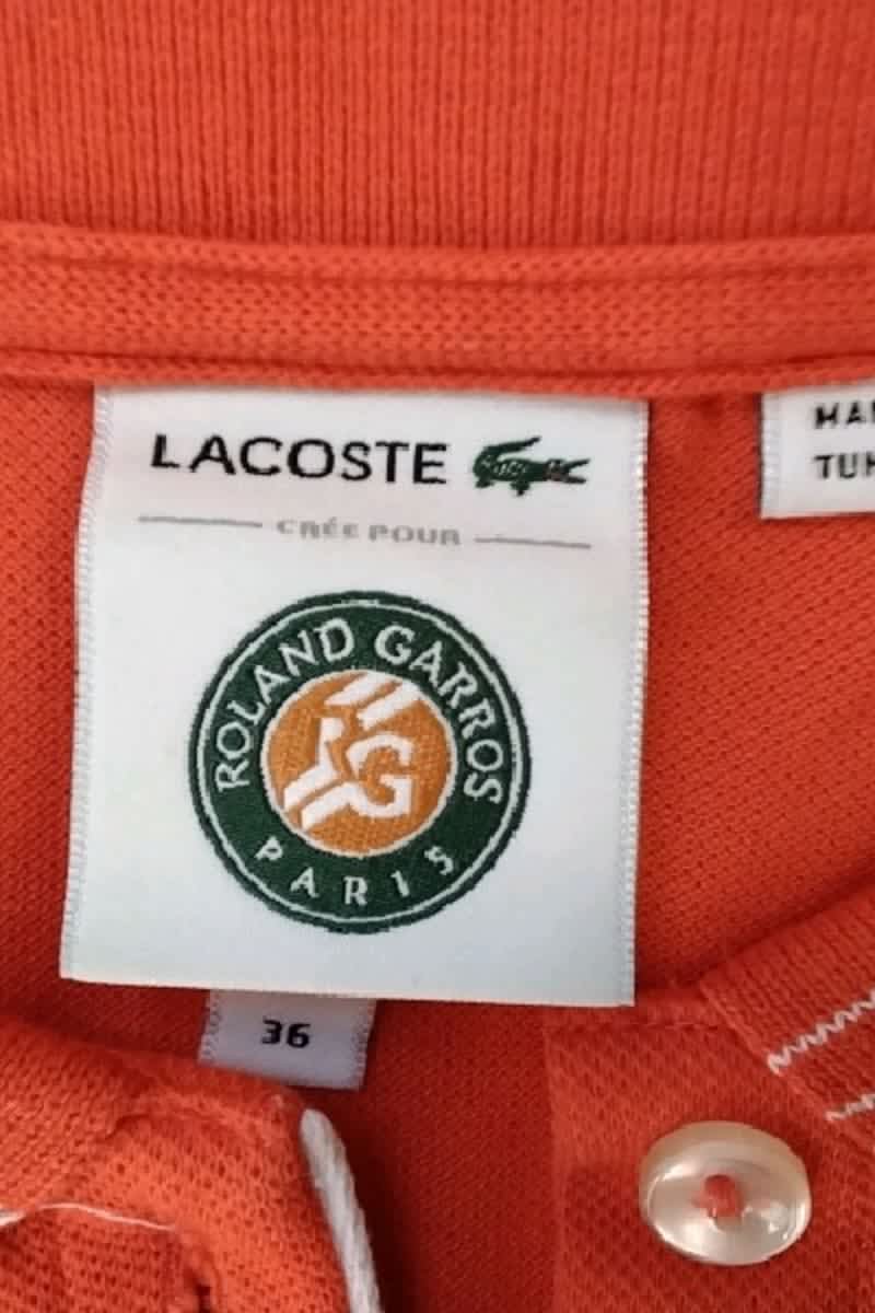 Polo shirt LACOSTE - SECONDE MAIN Orange