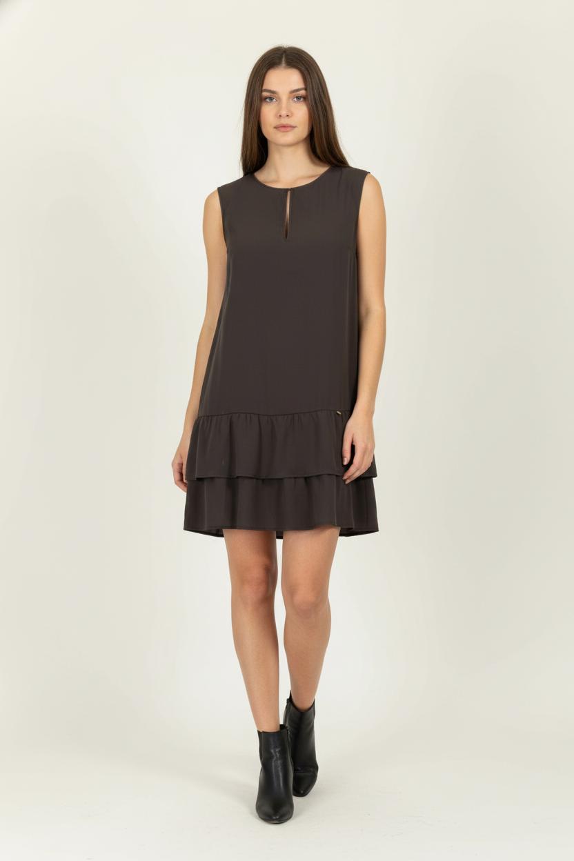 Short & midi dress LIU JO - SECONDE MAIN Brown