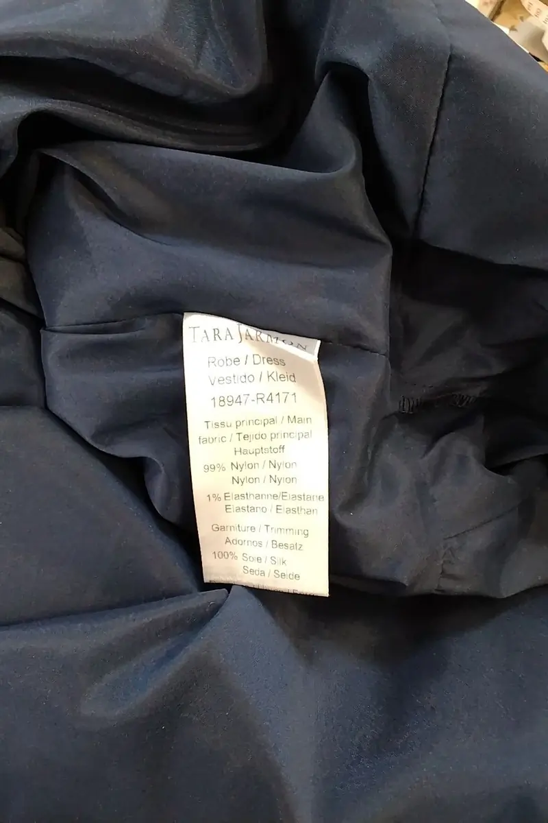 Robe TARA JARMON - Seconde Main Bleu