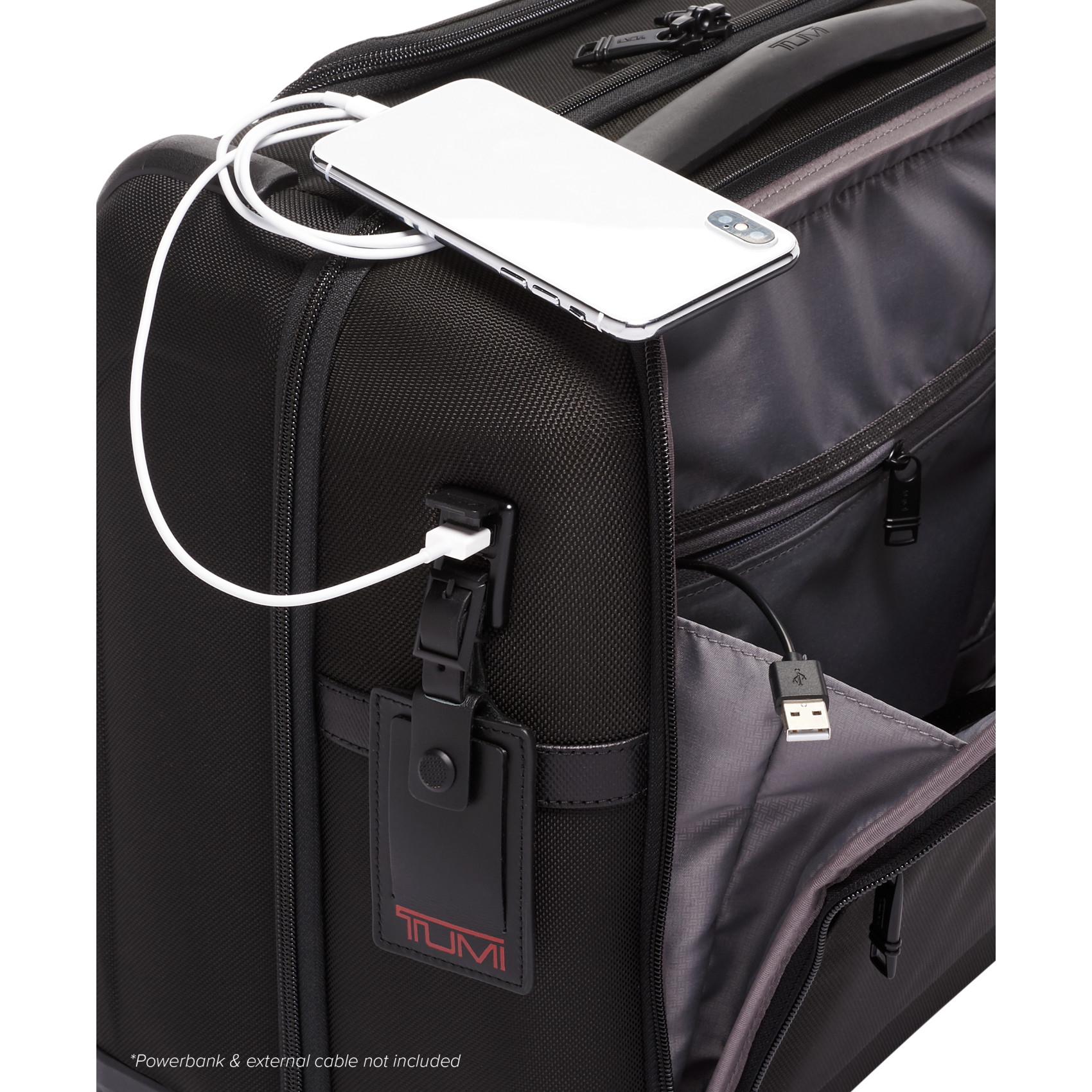 Tumi Alpha 4-Wheel Carry-On Suitcase Size S TUMI Black