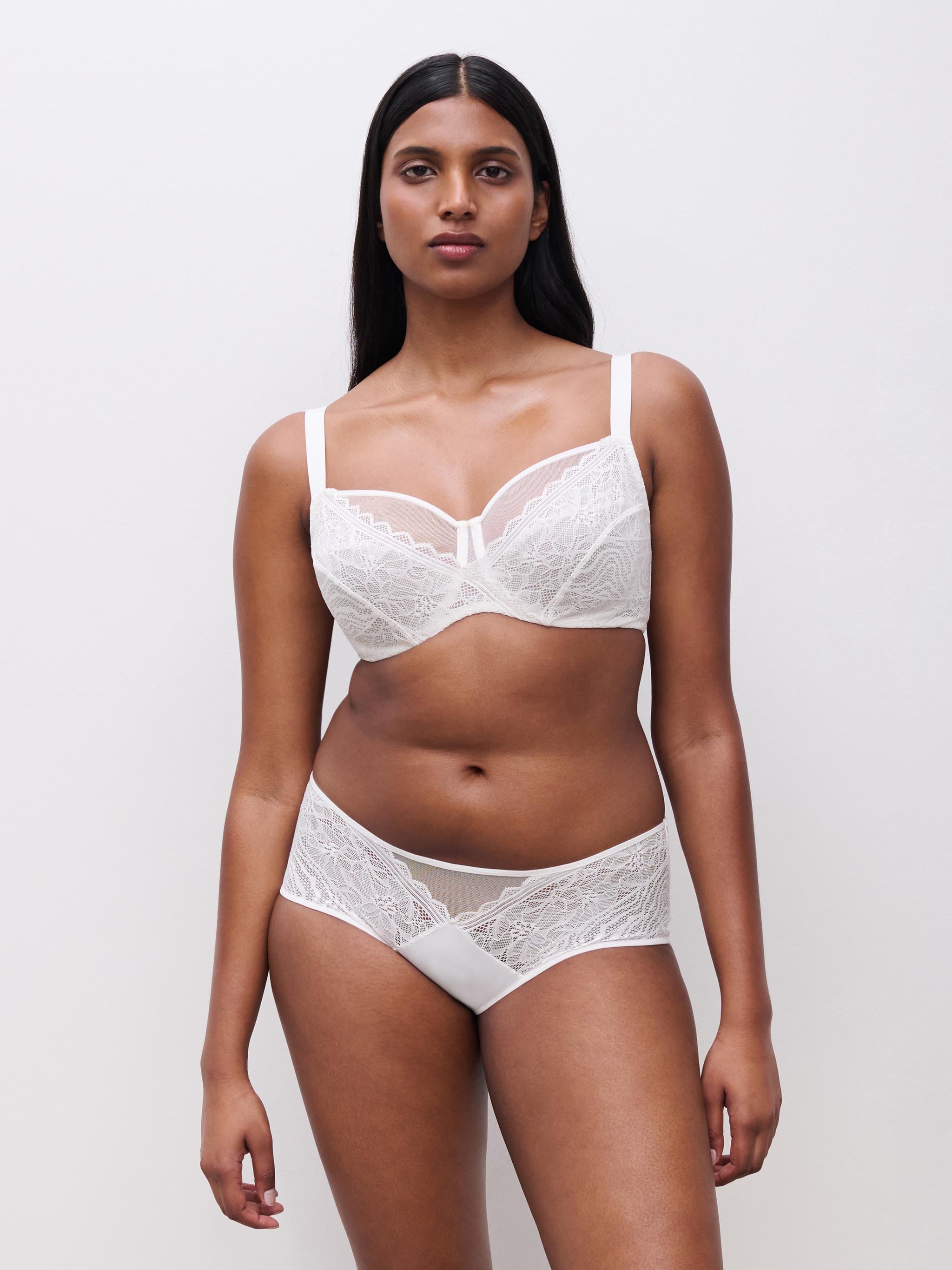 Full-cup bra CHANTELLE White