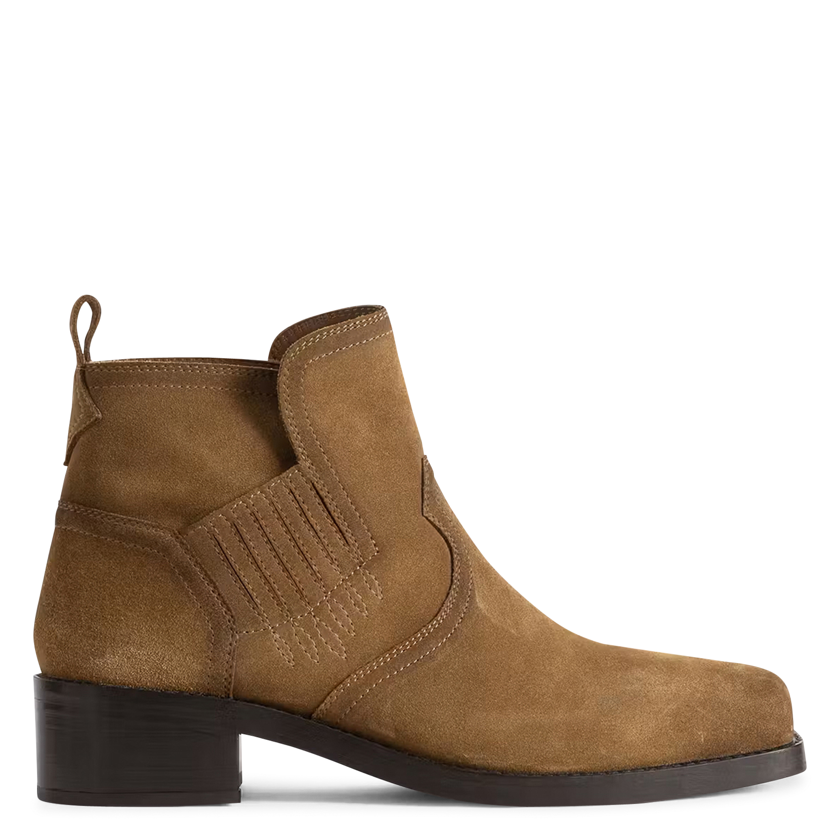 Lakleren enkellaarsjes ZADIG&VOLTAIRE Bruin