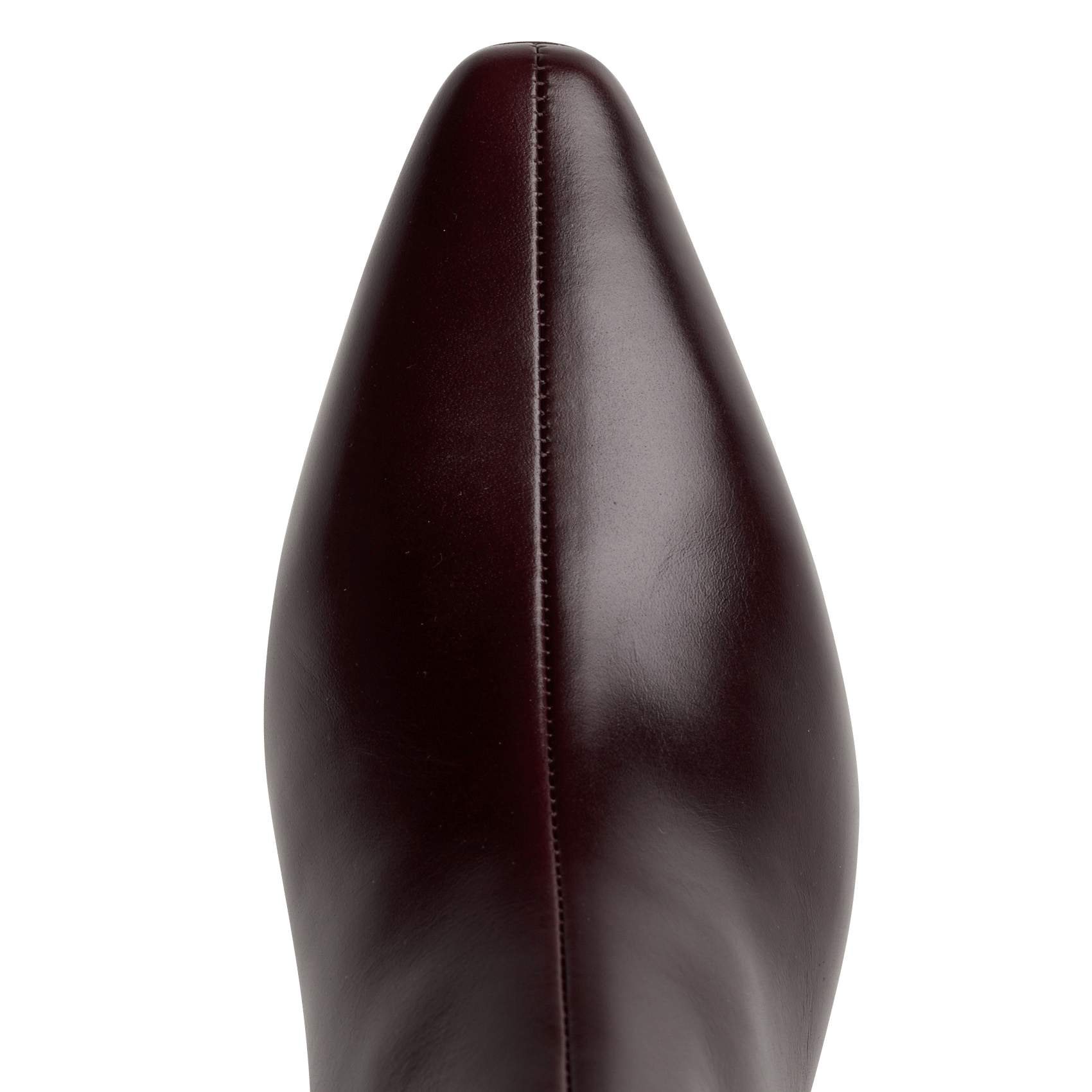 Zip-up leather mid-calf boots BOBBIES Plums