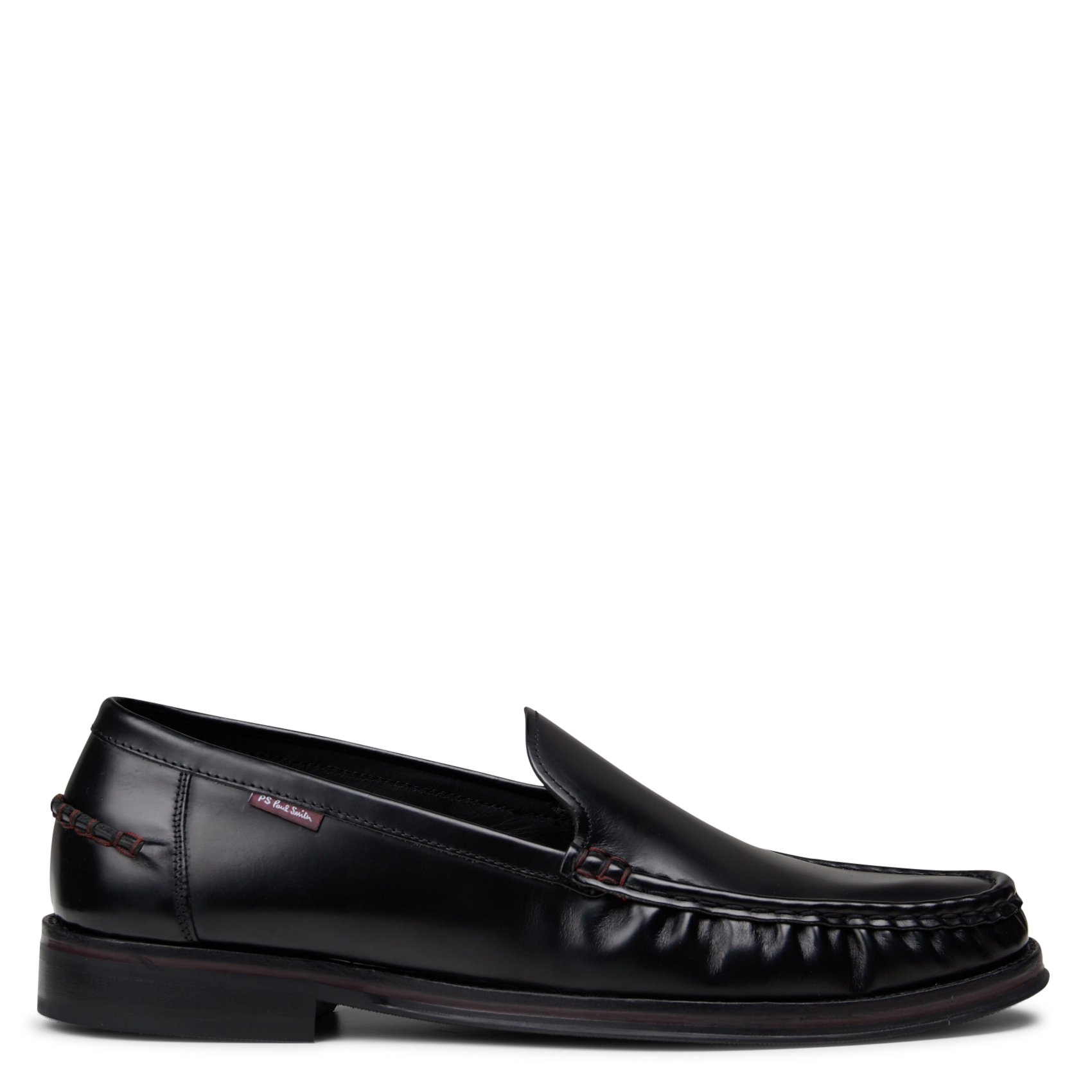 Mocassins van glad leer PAUL SMITH Zwart