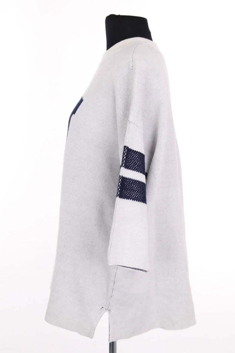 Pull TOMMY HILFIGER - SECONDE MAIN Gris