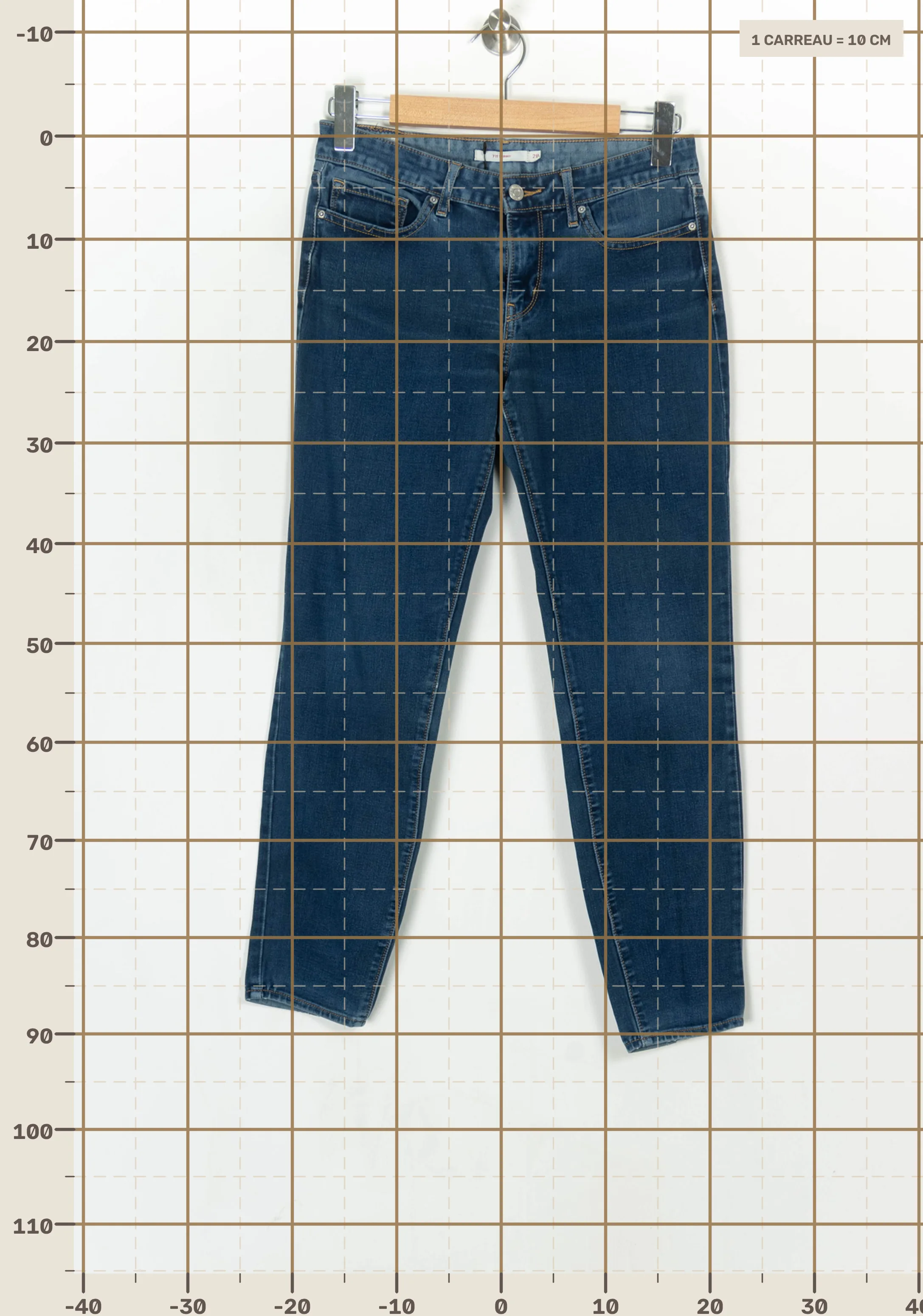 Jeans LEVI'S - Seconde main Blue