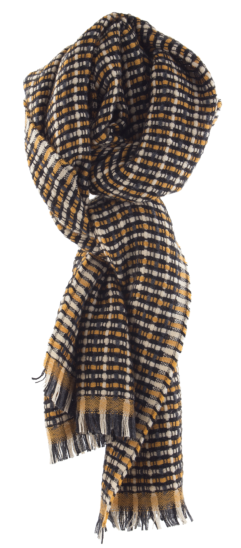 Geweven sjaal Pio  SESSUN Geel
