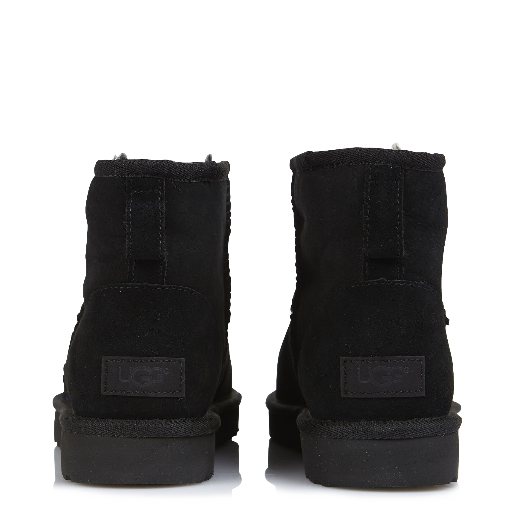 Boots en cuir velours UGG Noir