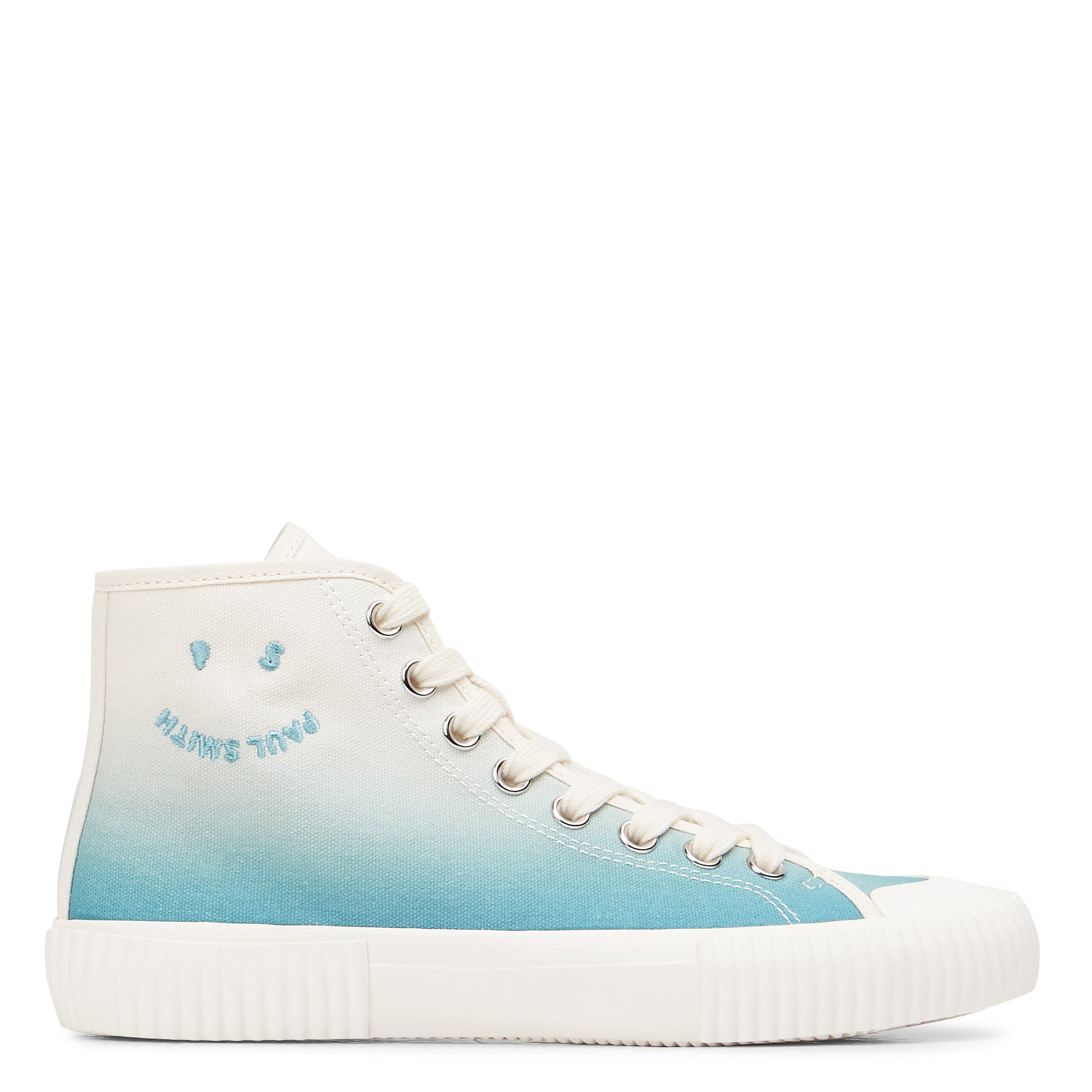 Baskets montantes en toile PAUL SMITH Bleu