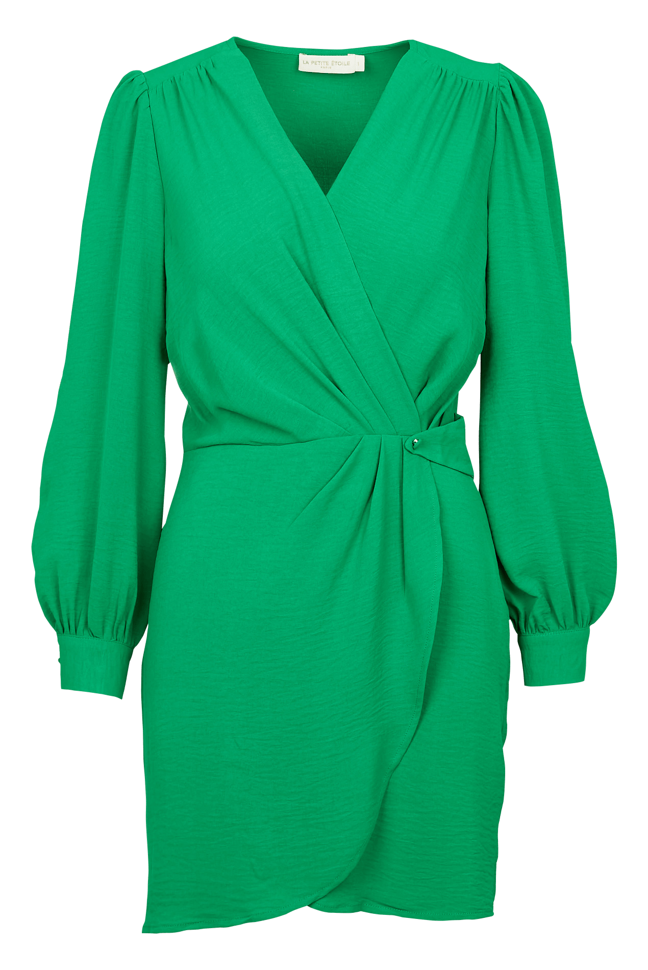 Robe Portefeuille La Petite étoile - Modèle Bridgette, Taille L, Bleu, Viscose, Neuve Avec étiquettes