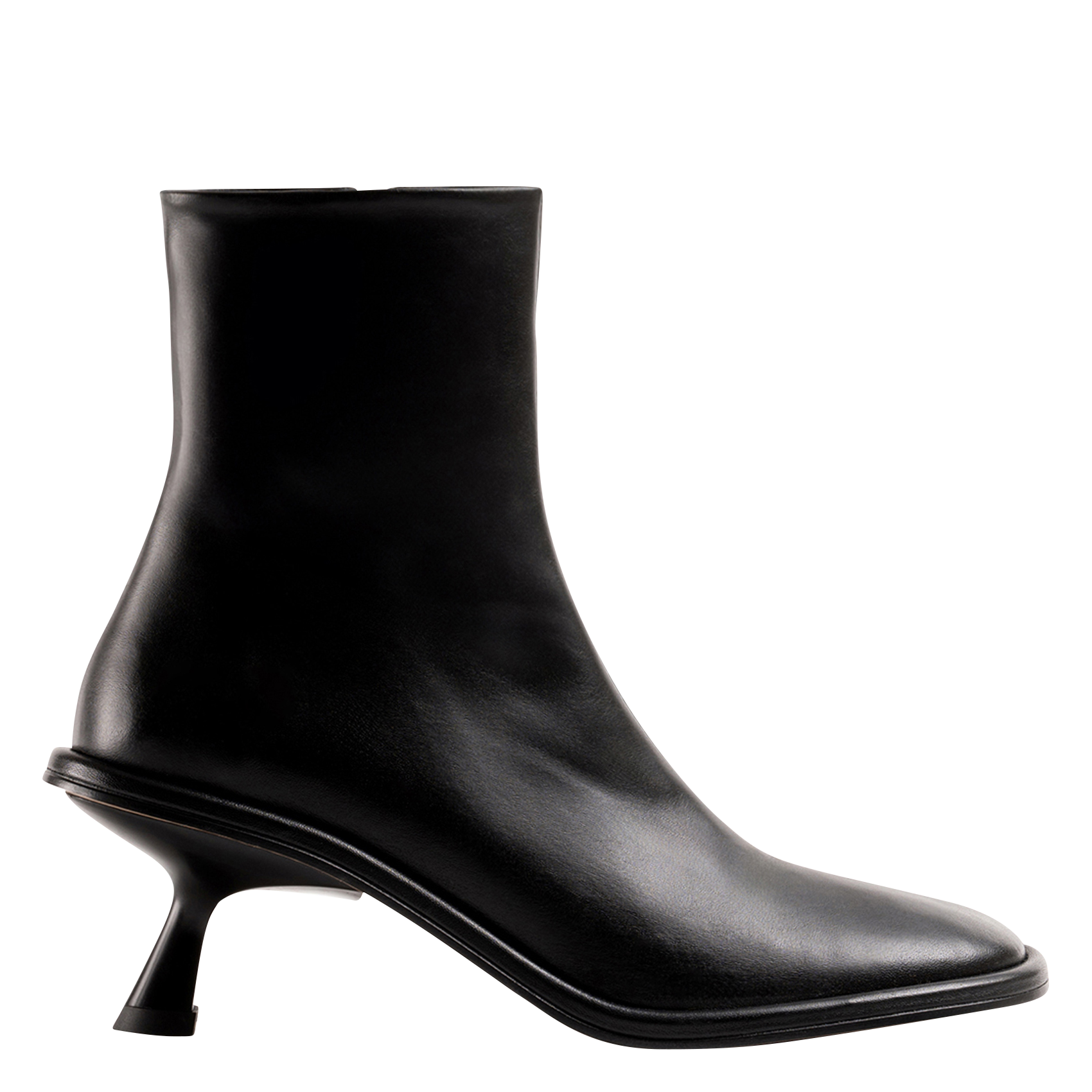 Bottines à talons en cuir  SOULIER MARTINEZ Noir