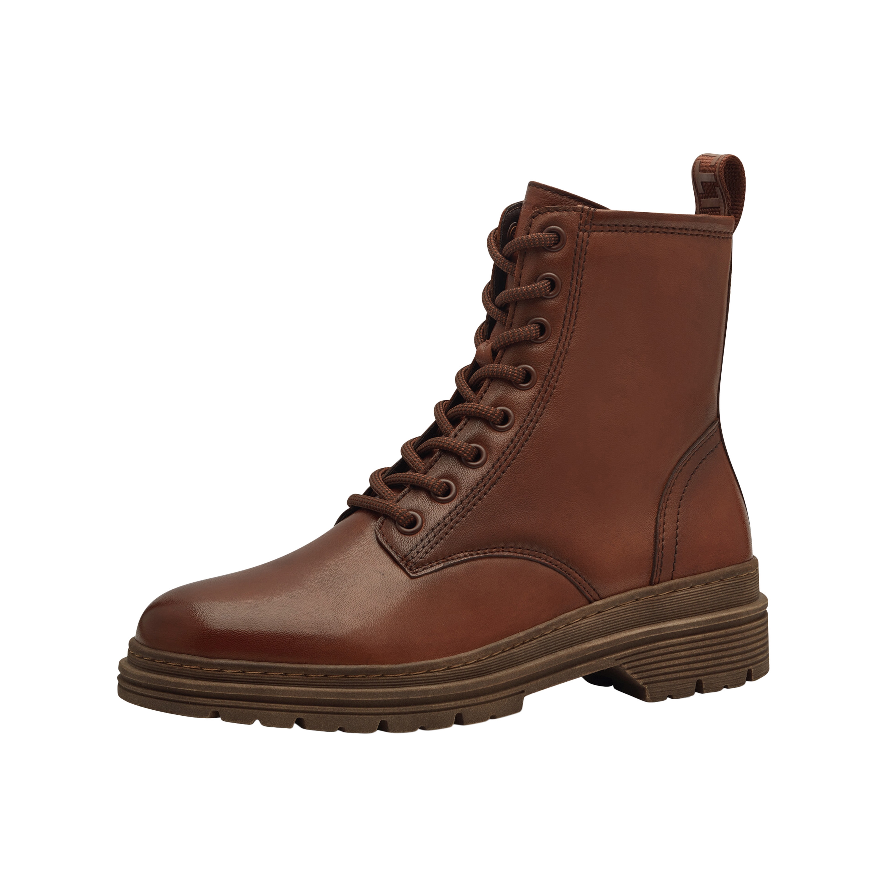 Leather ankle boot * TAMARIS Brown