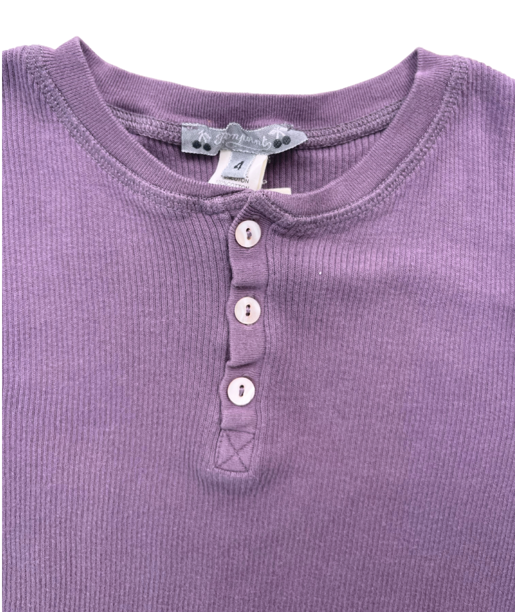 Purple kids t-shirt - 4 years BONPOINT - Seconde Main Purple