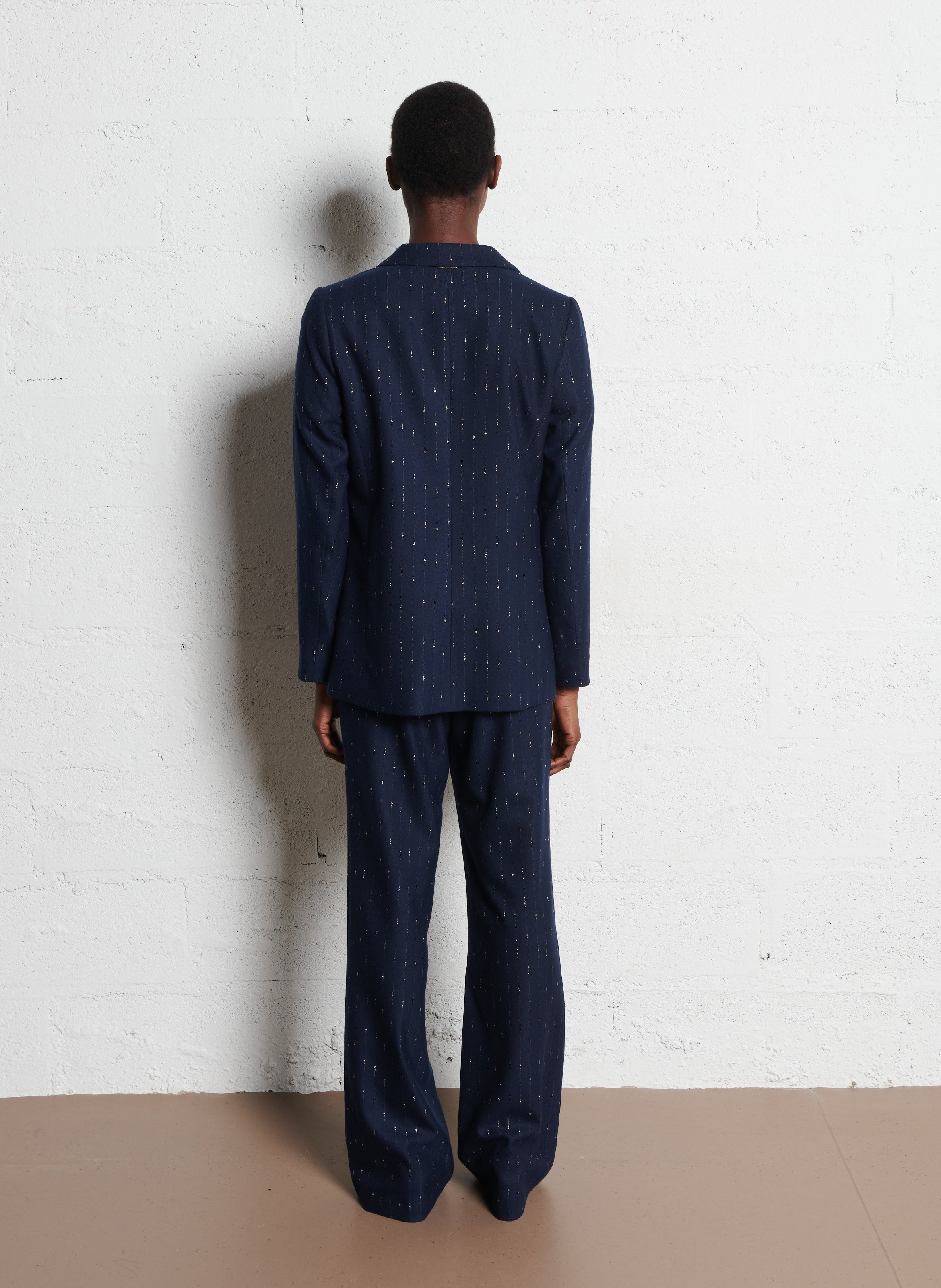 Veste tailleur cintrée ONE STEP Bleu