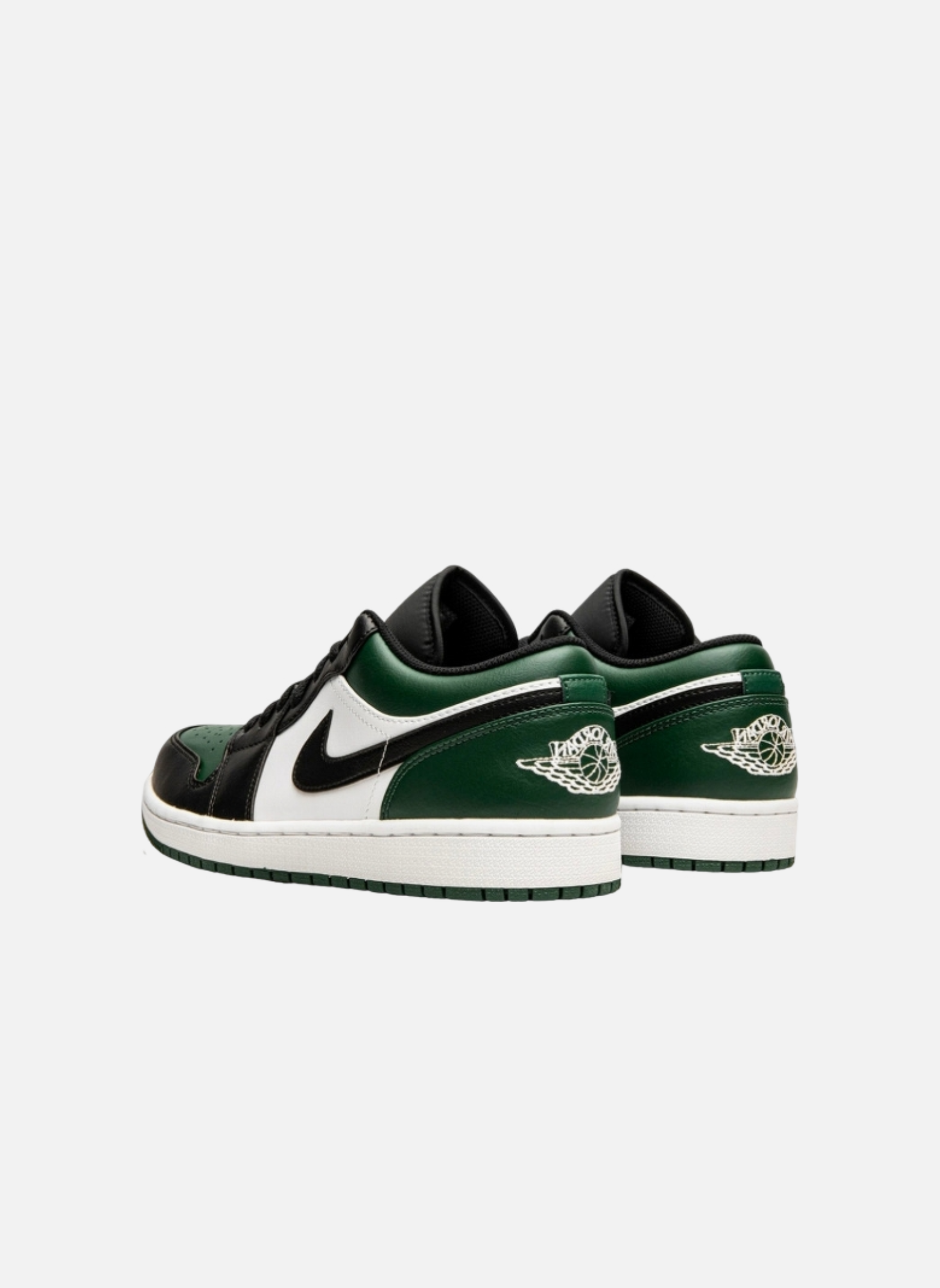 Air jordan 1 low green toe Jordan Black