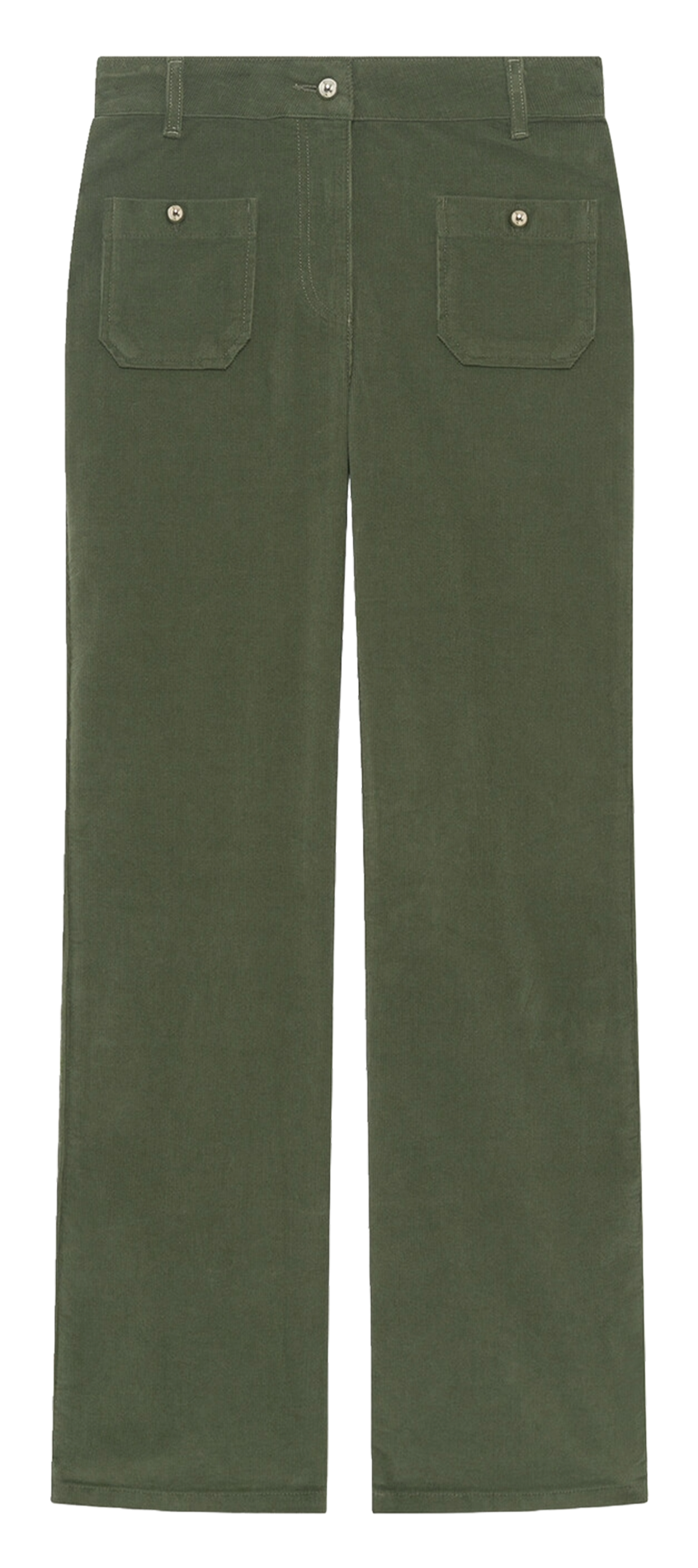Pantalon flare CAROLL Vert