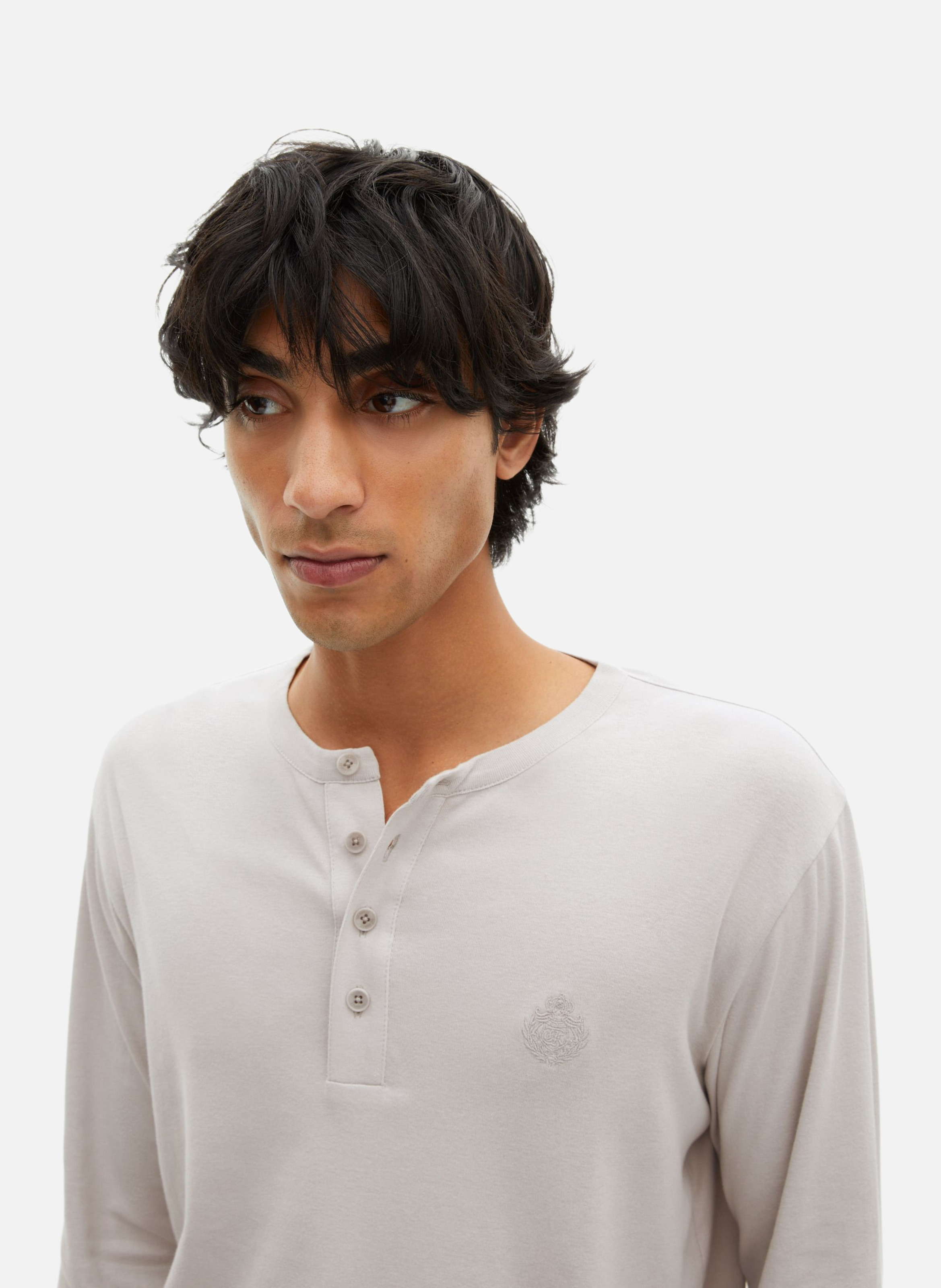 T-shirt manches longues THE KOOPLES Gris