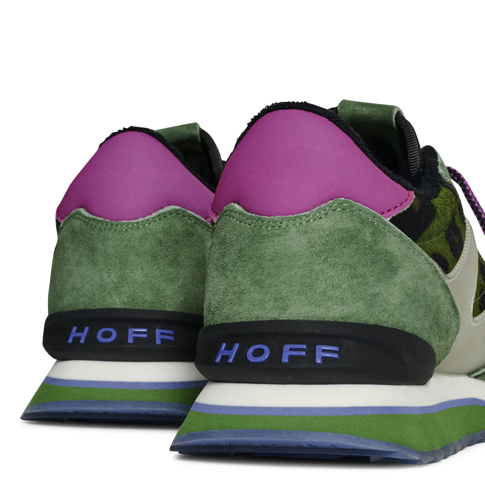 Low-top printed sneakers HOFF Green