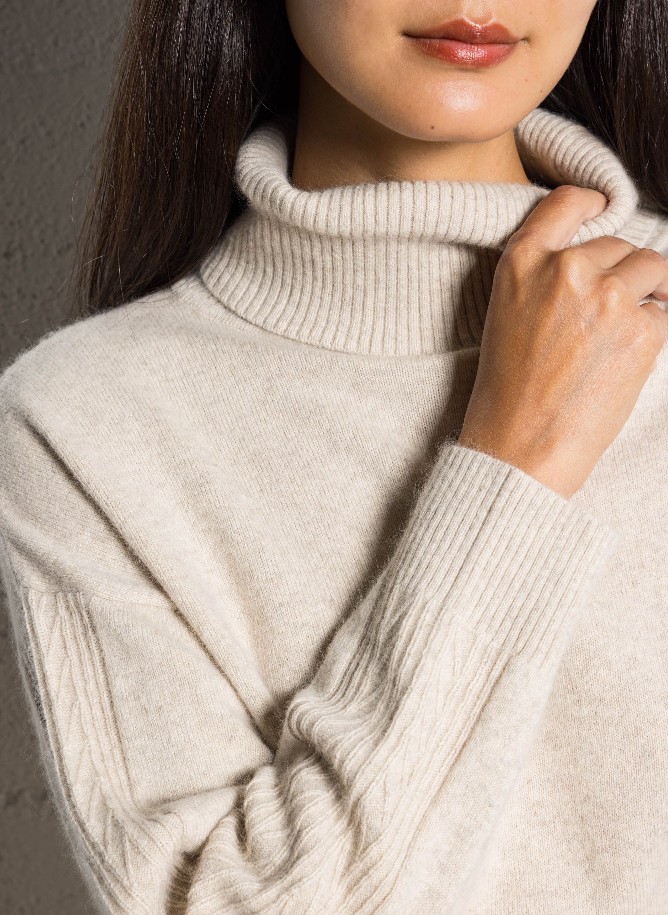 Lurex cardigan BELLA JONES Beige