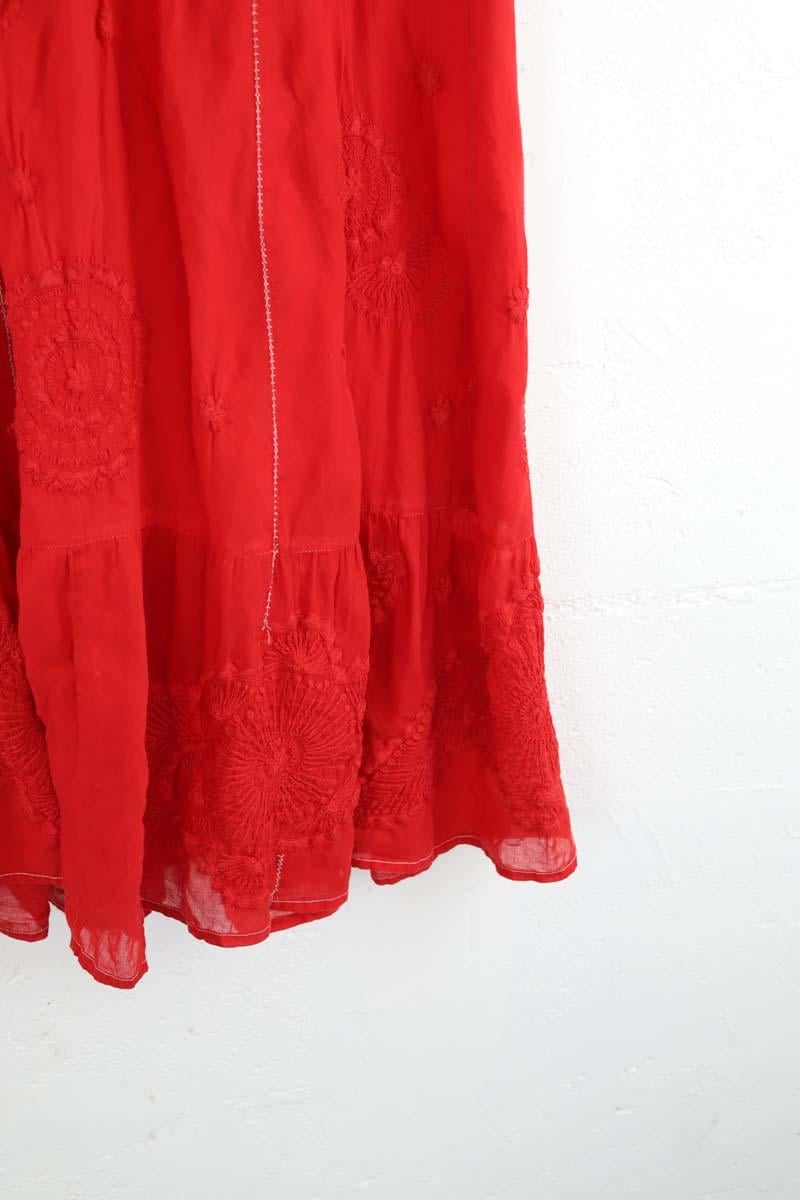 Cotton dress ANTIK BATIK - Seconde Main Red