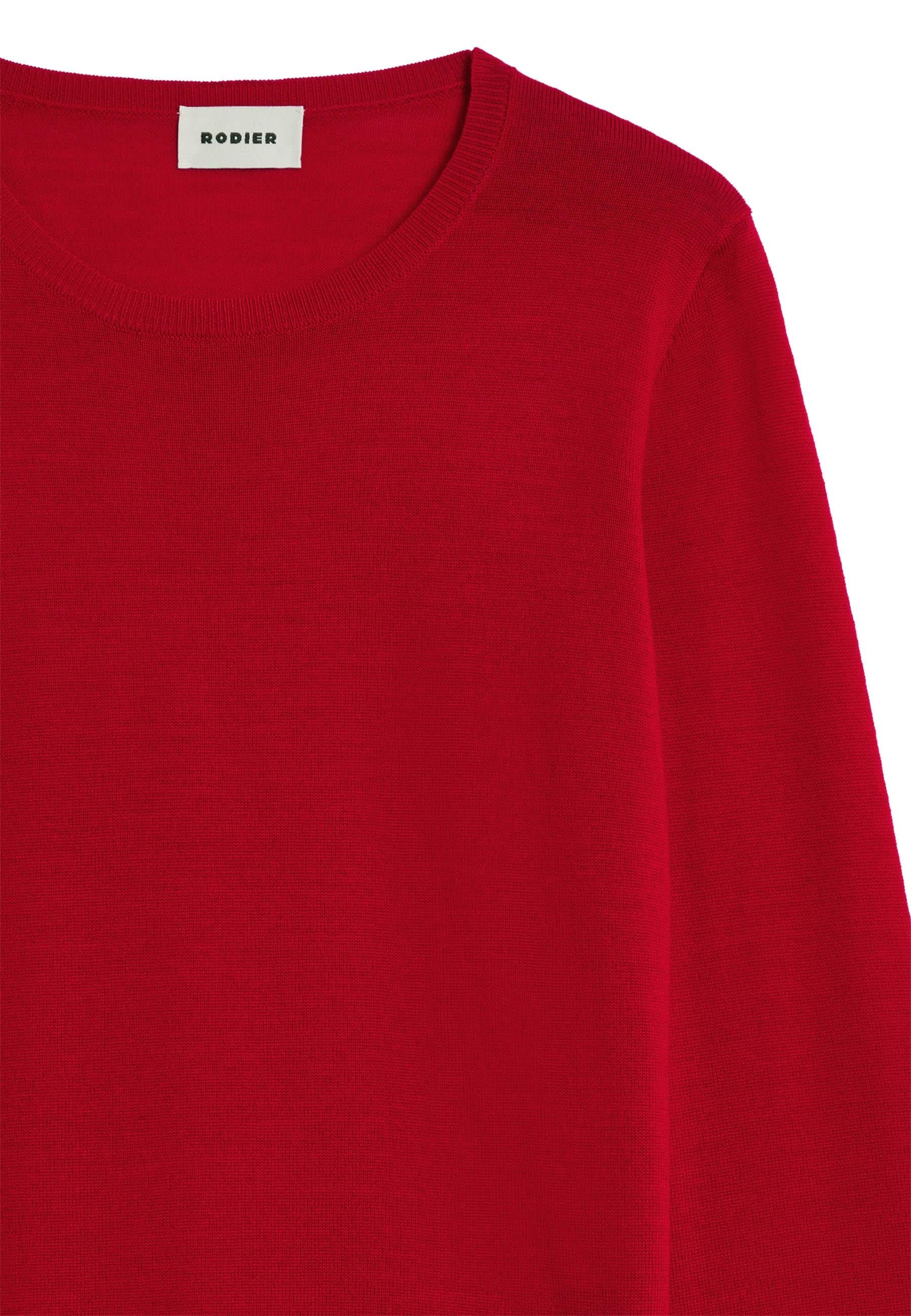 Merino wool sweater RODIER Red