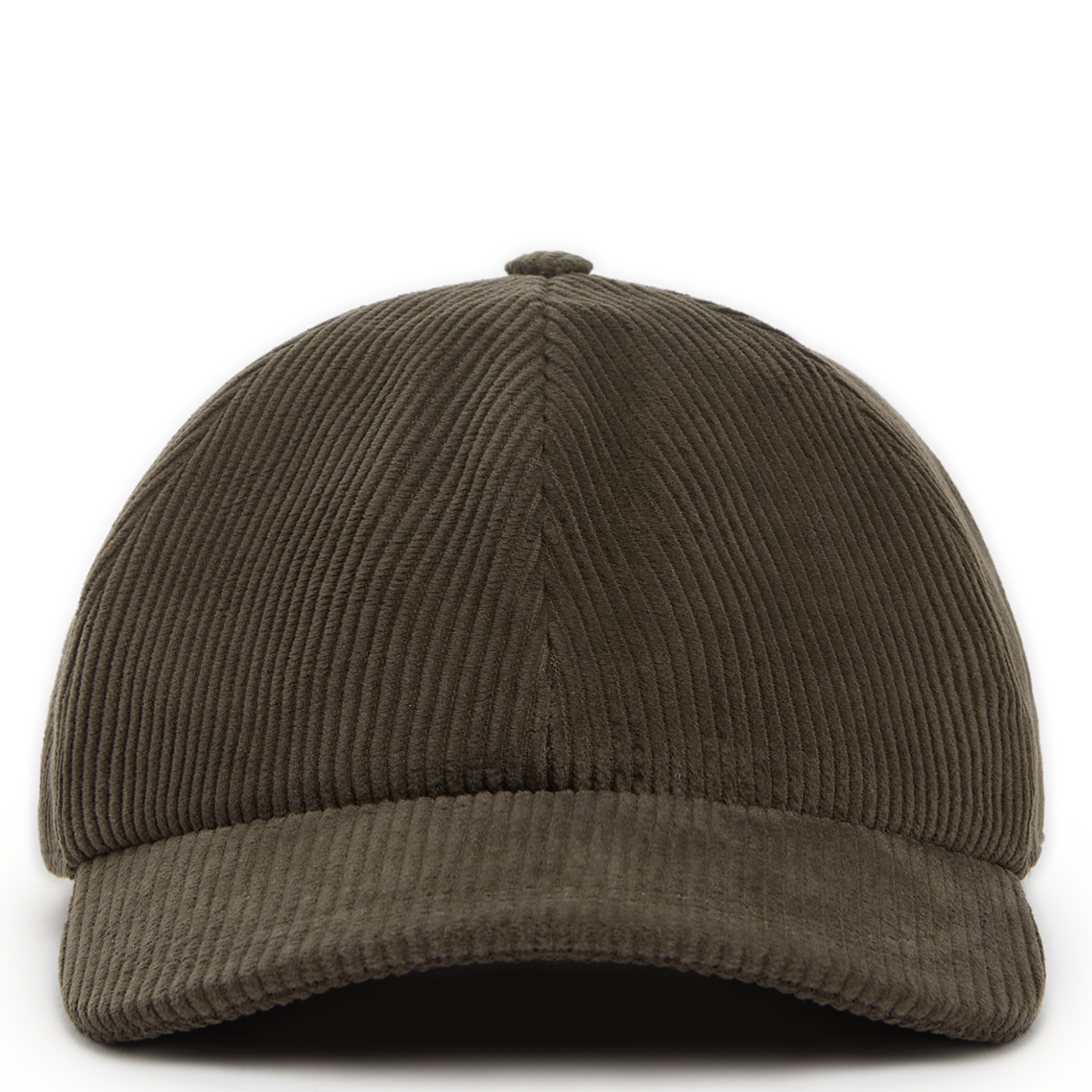 Casquette unie en velours côtelé SAISON 1865 Vert