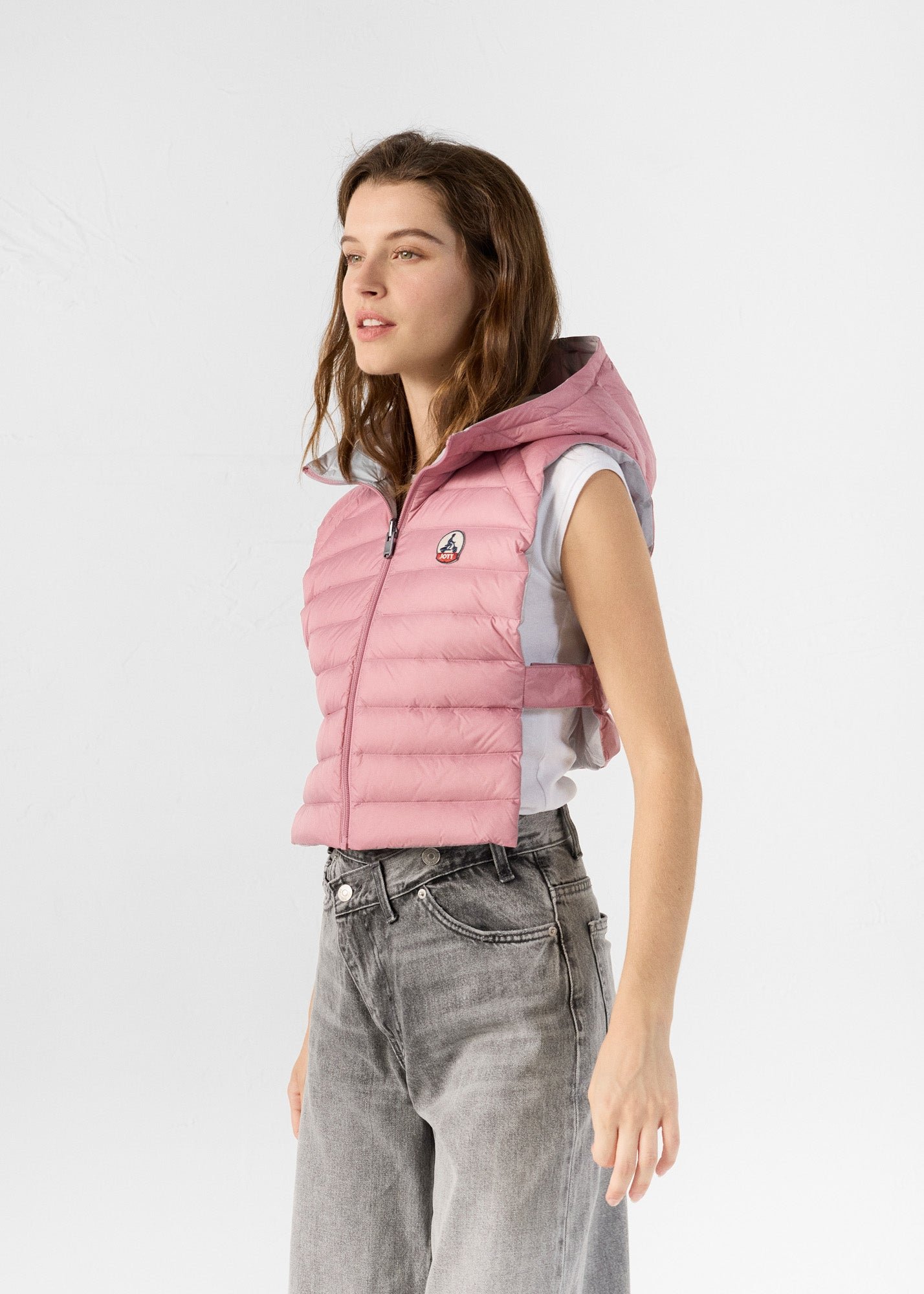 Hooded cape JOTT Pink