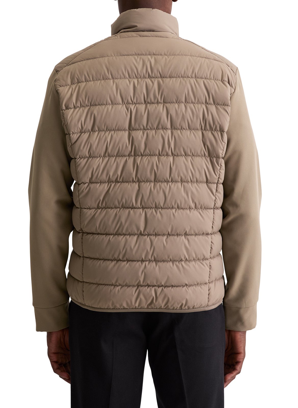 Doudoune droite col montant matelassée MARC O'POLO Marron