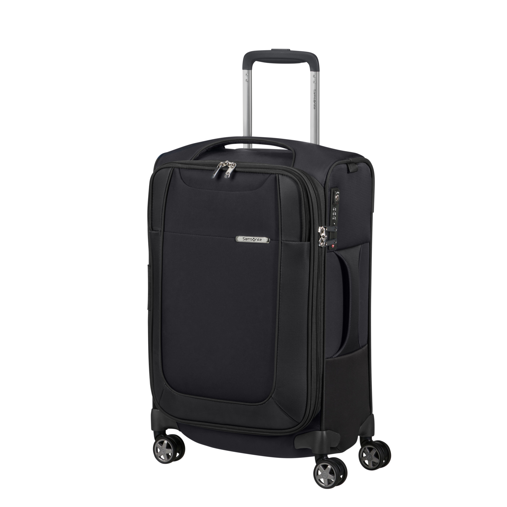 D'lite 4-wheel carry-on suitcase size S  Black