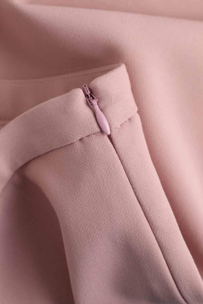 Carrot trousers TARA JARMON - Seconde Main Pink