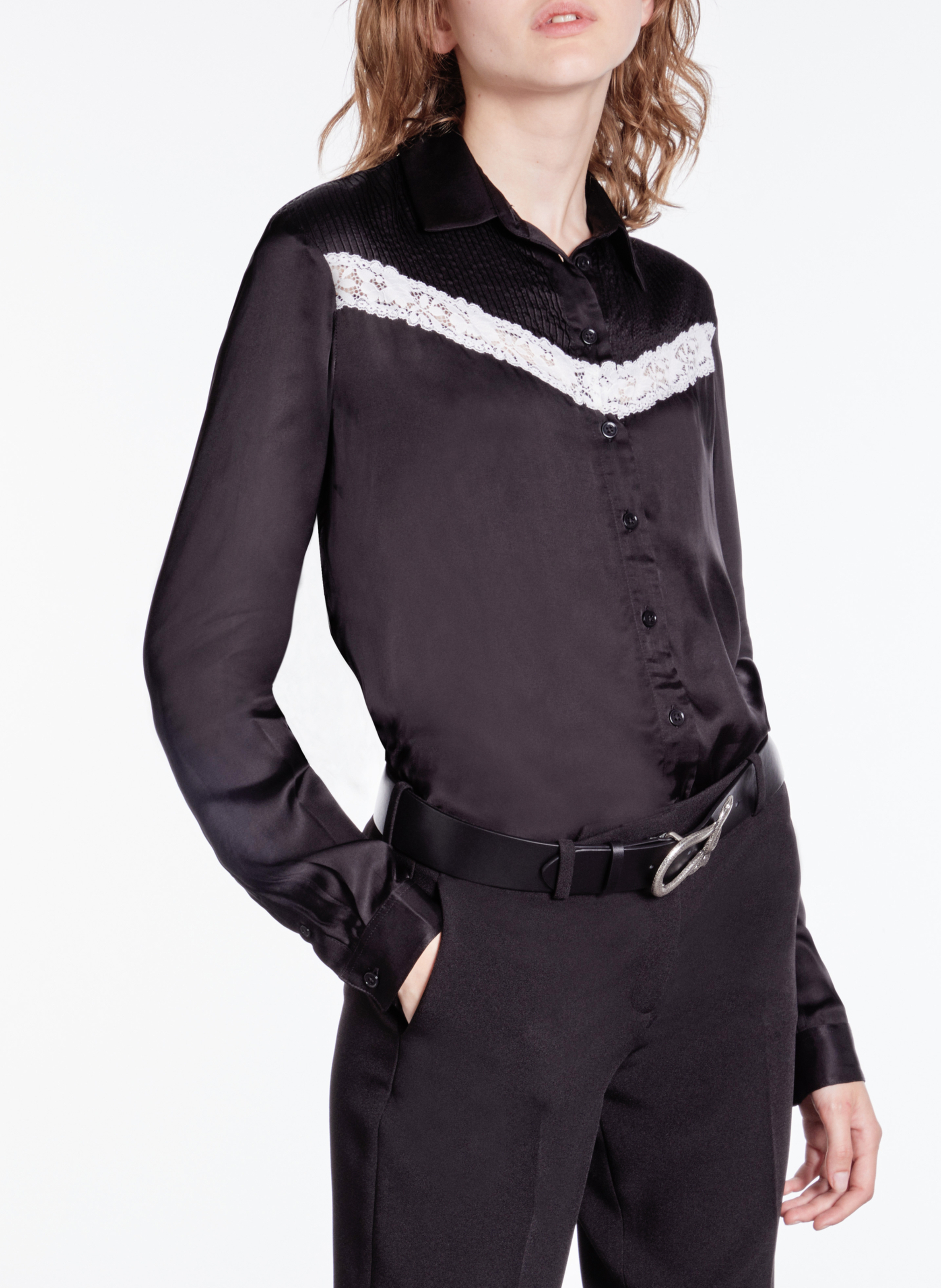 Chemise col classique  THE KOOPLES Noir