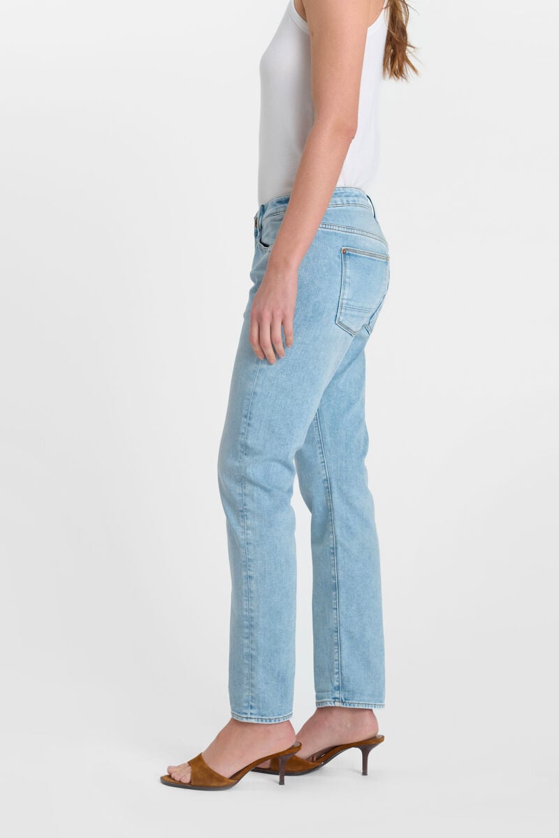 Loose, oversized 7/8 length jeans LE TEMPS DES CERISES Blue