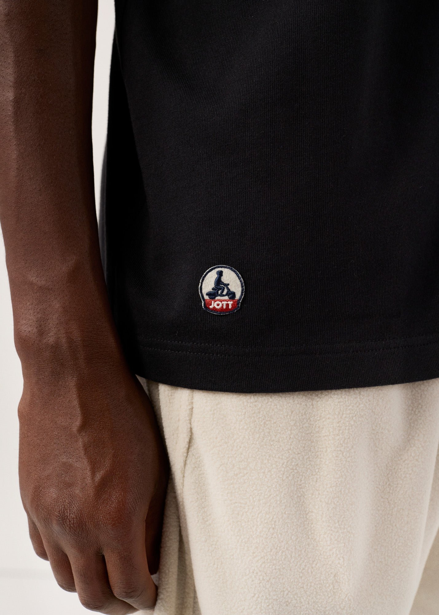 T-shirt à col rond andrea JOTT Noir