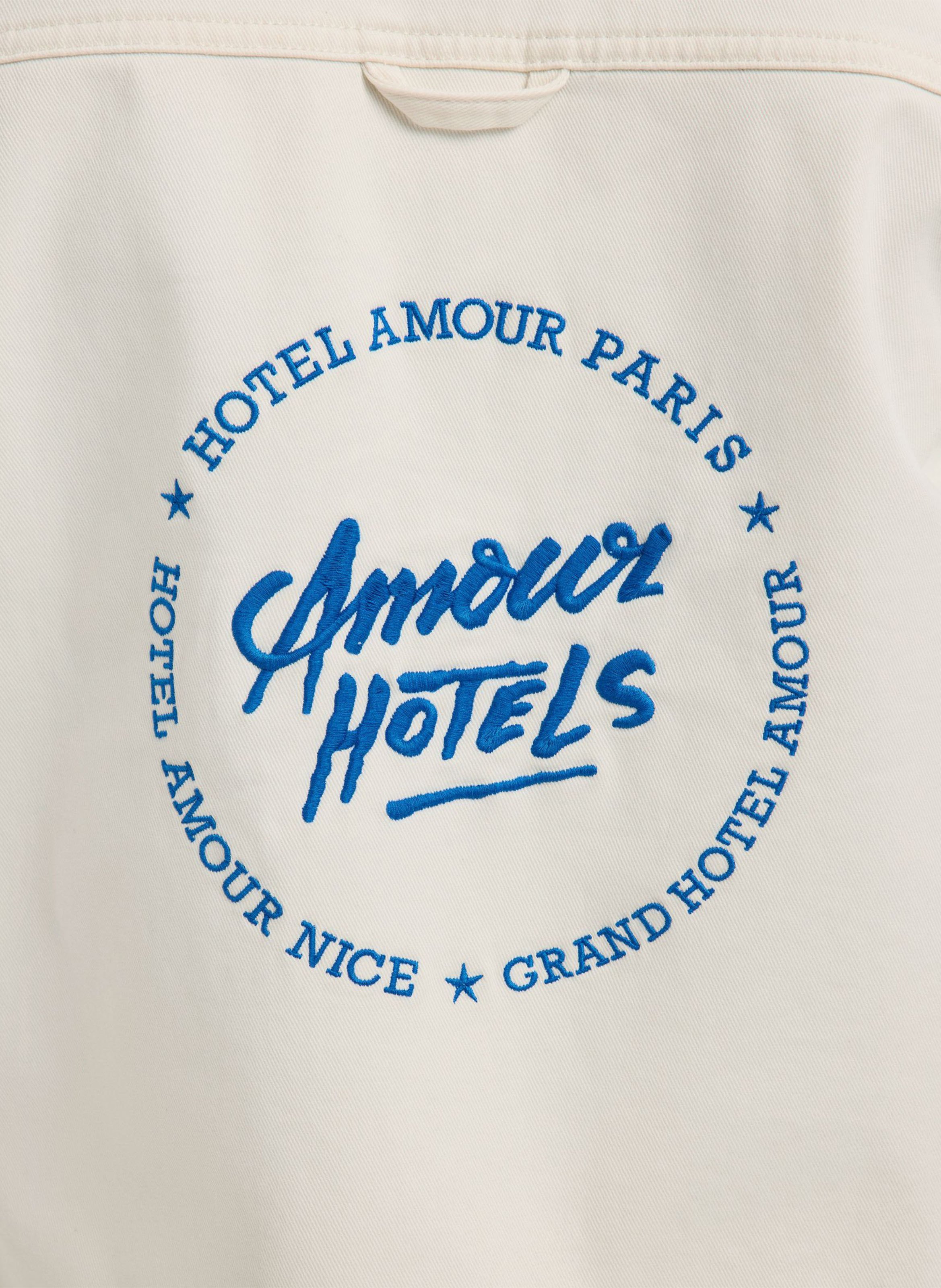 Cotton utility jacket SELECTED Beige