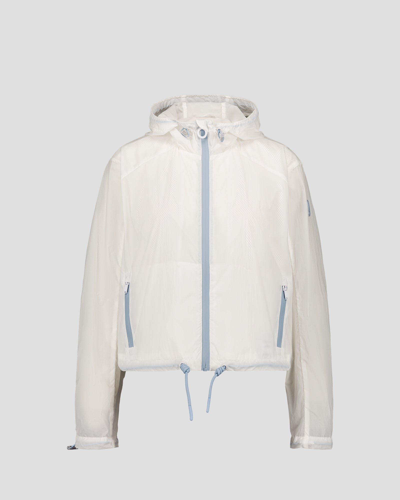 Ally Short Packable Windbreaker JOTT White