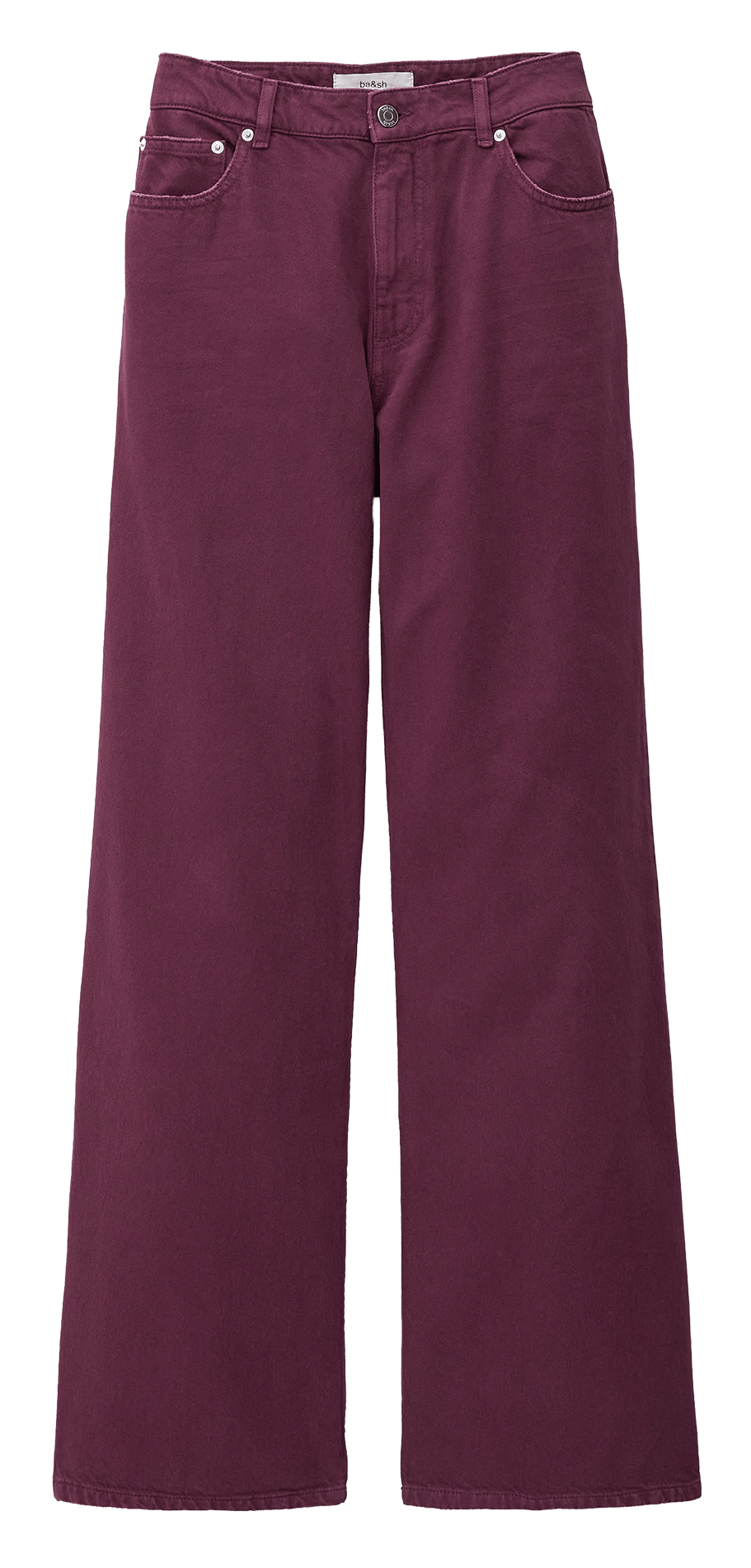 Grote katoenen jeans BA&SH Violet