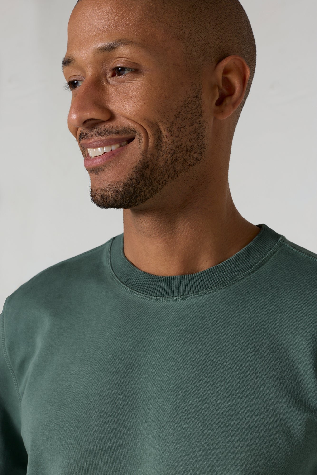 Round neck sweatshirt JOTT Green
