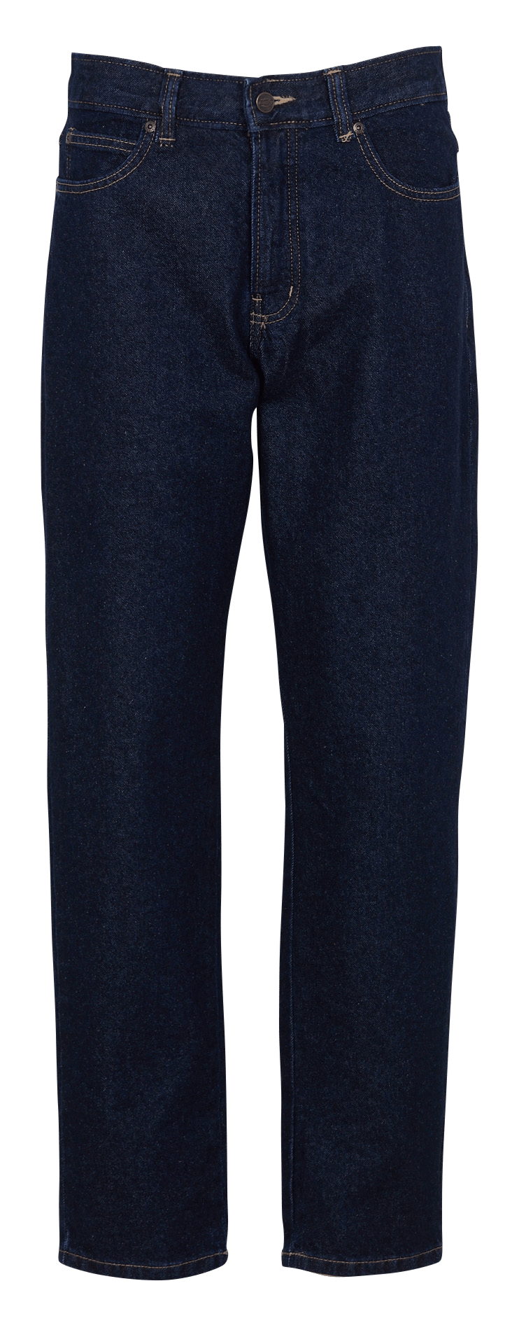 - Straight Cut Jeans
- 5 Taschen
- Gerader Schnitt
- Stone-Washed-Optik DICKIES Blau