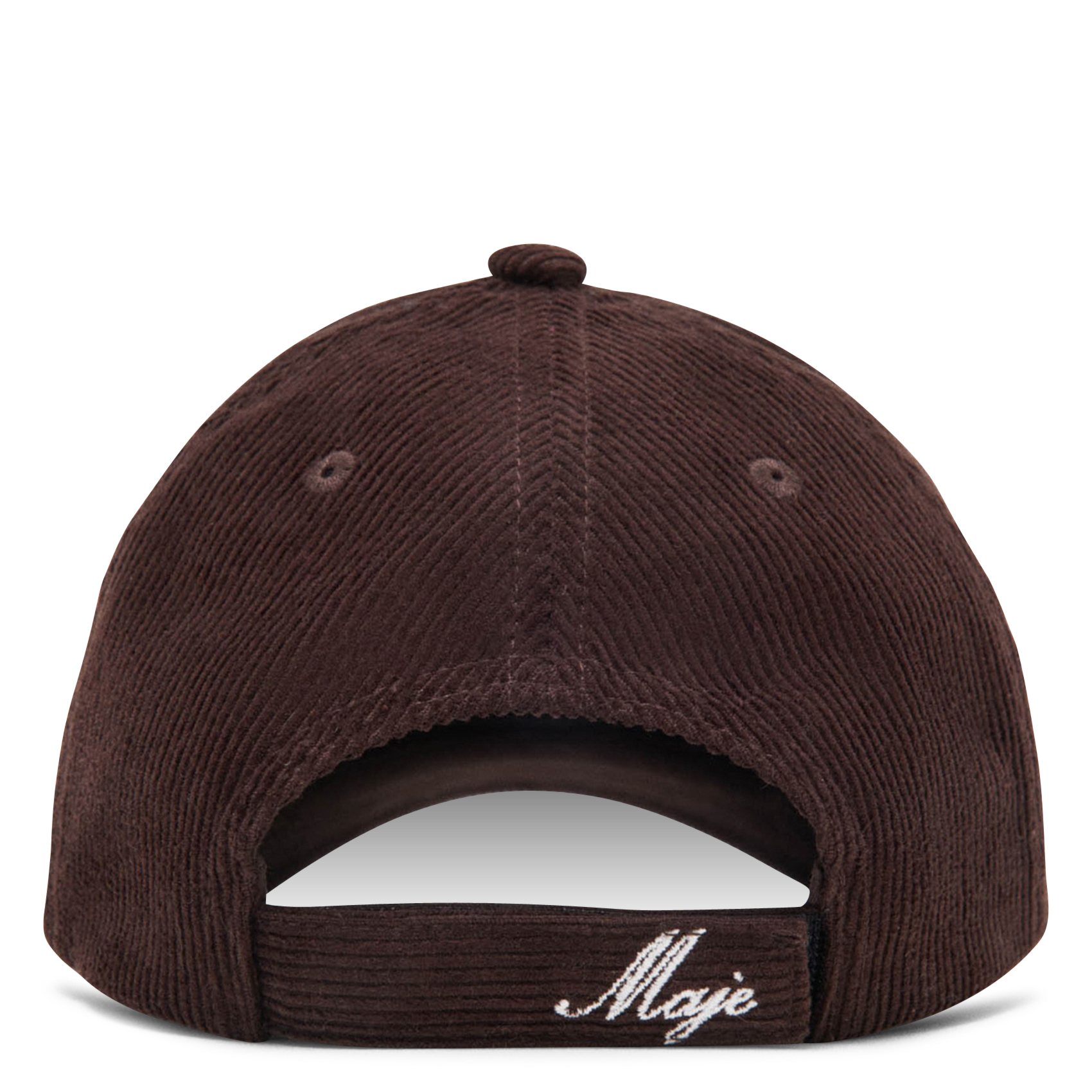 Baseball pet van katoen MAJE Bruin