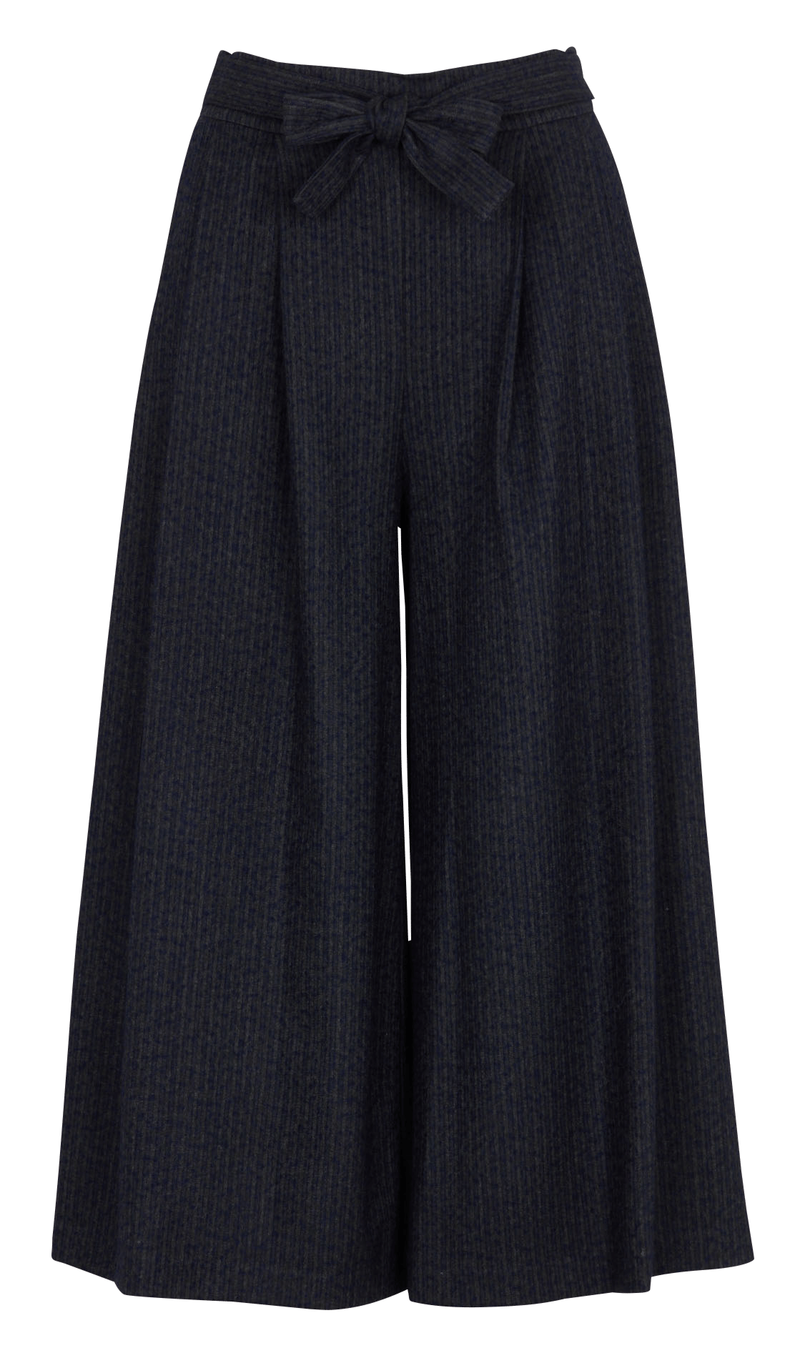 Pantalon 7/8ème large ceinturé LA FEE MARABOUTEE Gris