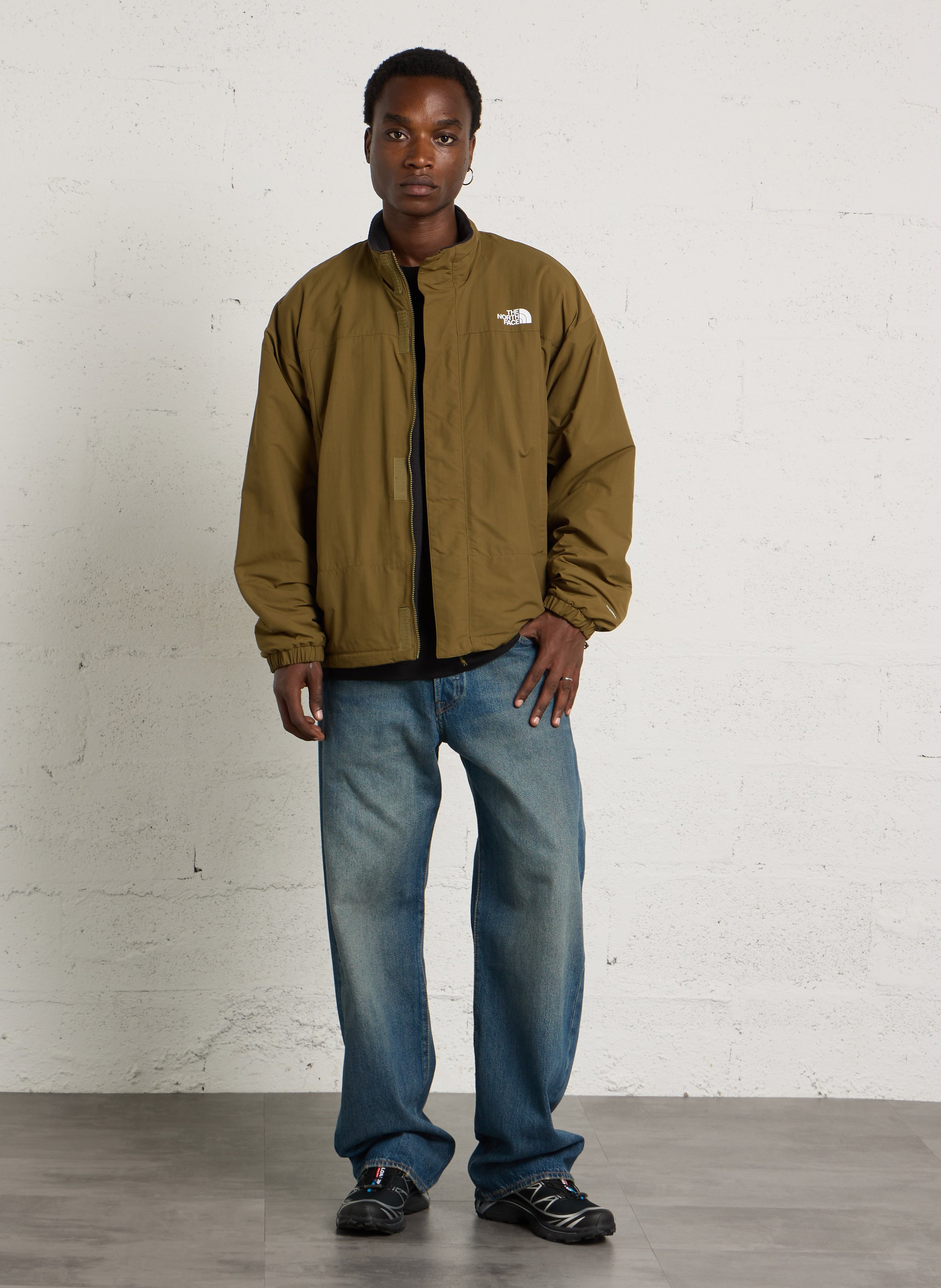 Veste droite col montant réversible THE NORTH FACE Noir