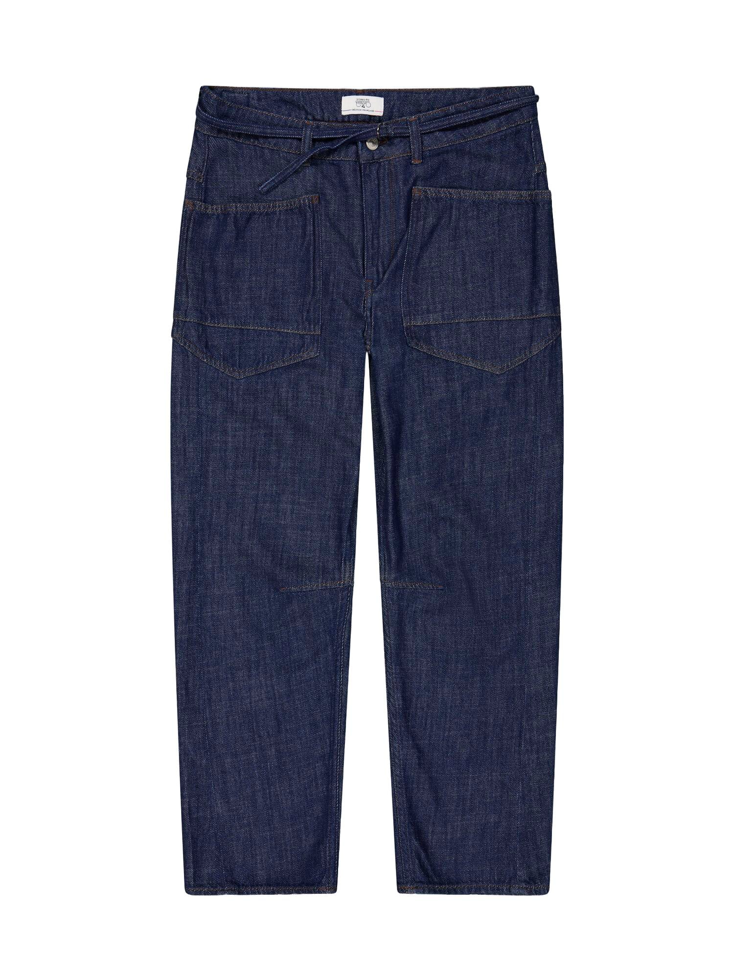 Loose-fit zip jeans LE TEMPS DES CERISES Blue
