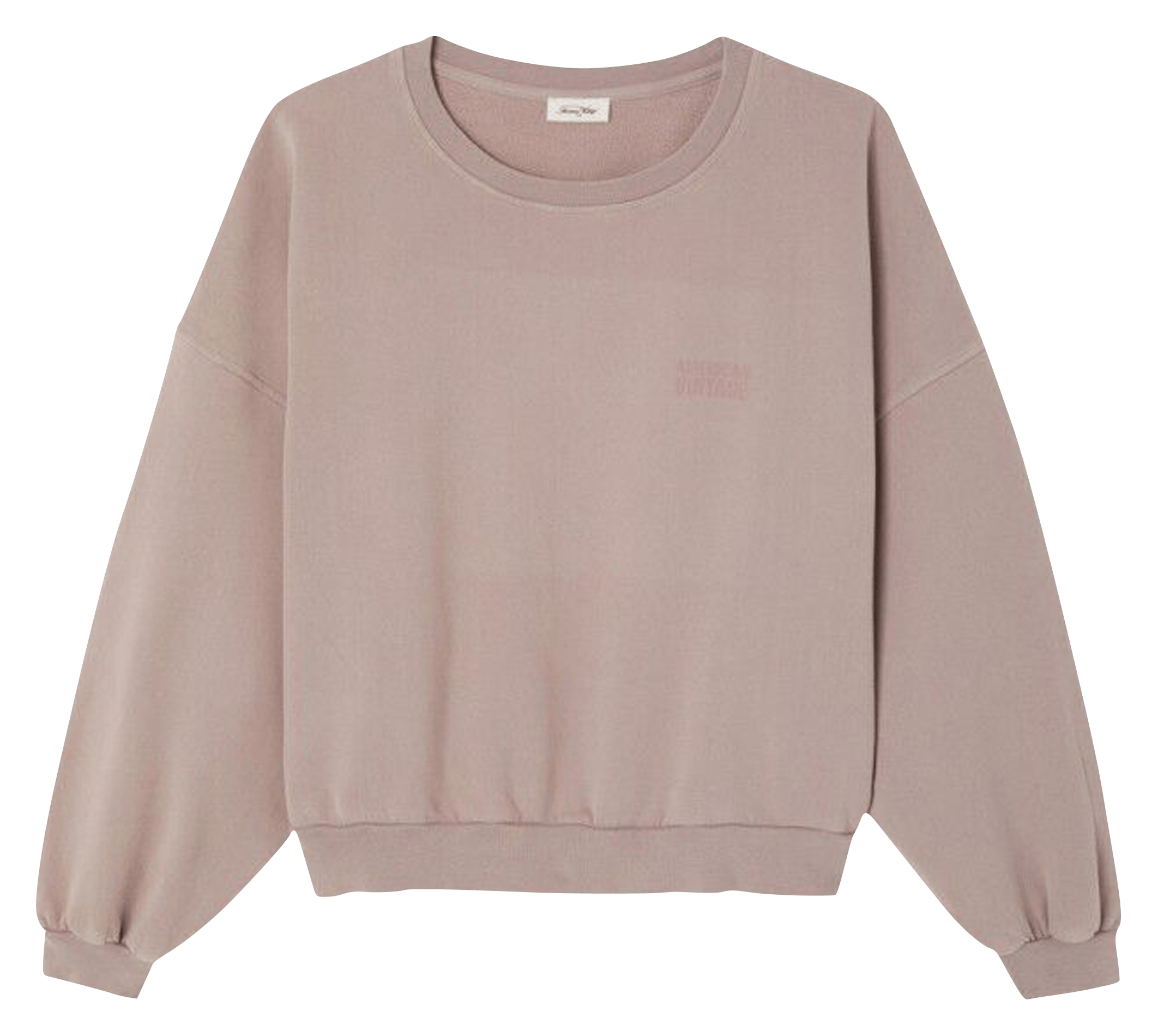 Weites Rundhals-Sweatshirt aus Baumwolle AMERICAN VINTAGE