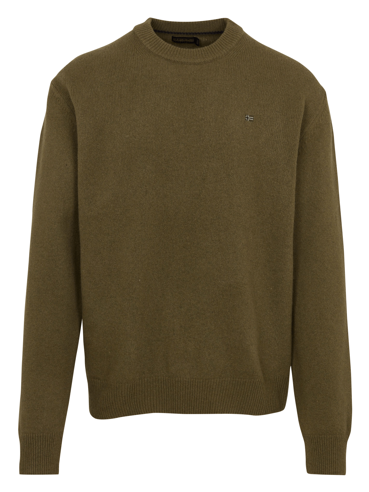 Pull droit en laine mélangée NAPAPIJRI