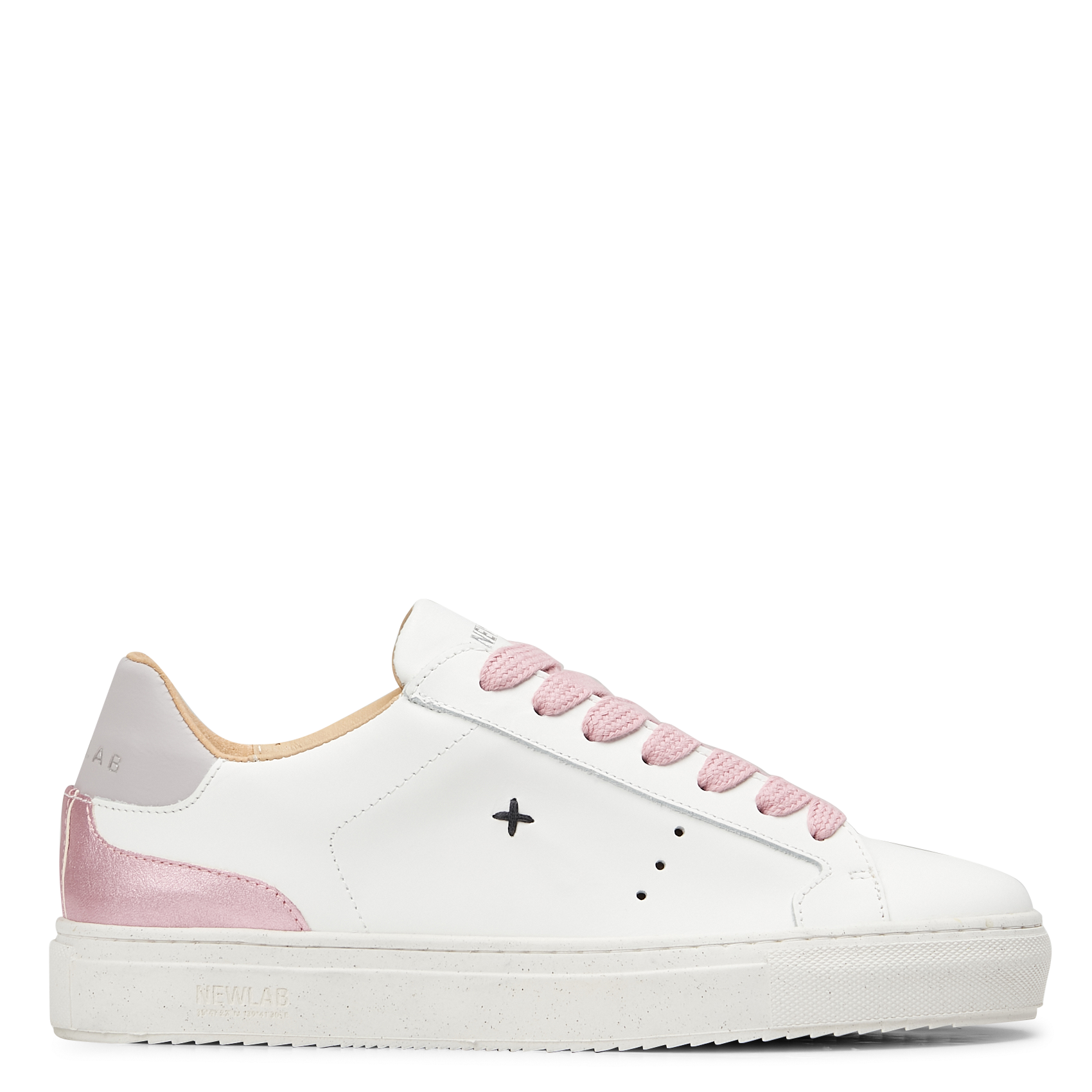 Leather flatform sneakers NEWLAB