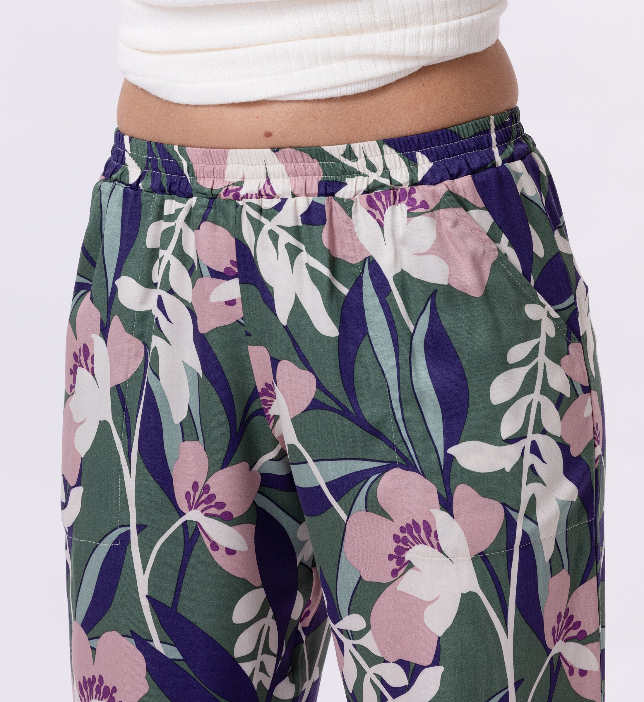 Knit and viscose pyjama LE CHAT Multicolored