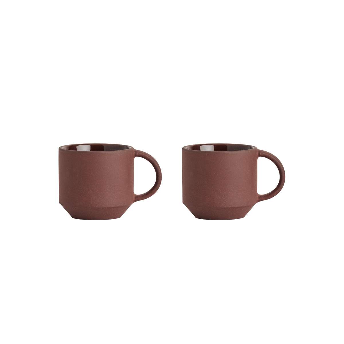 Terracotta espresso cup OYOY LIVING DESIGN Brown