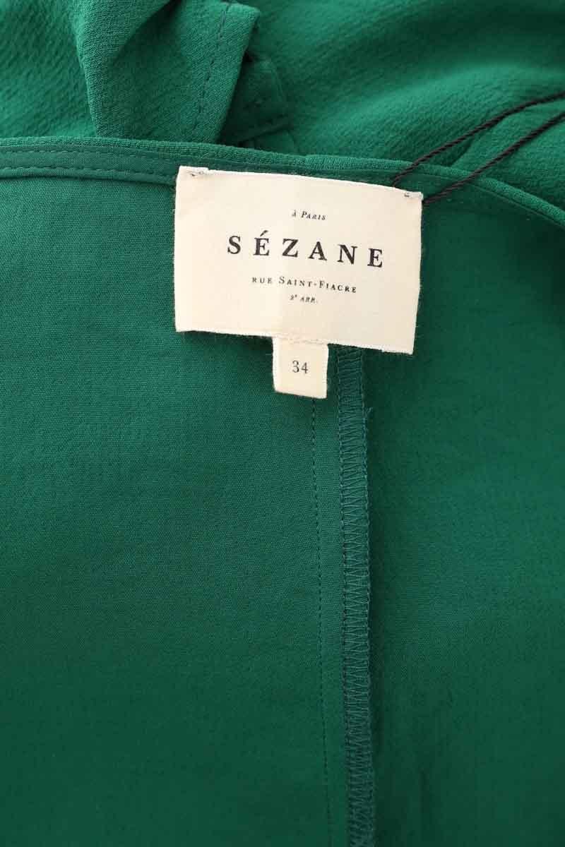 Green dress SEZANE - Seconde main Green