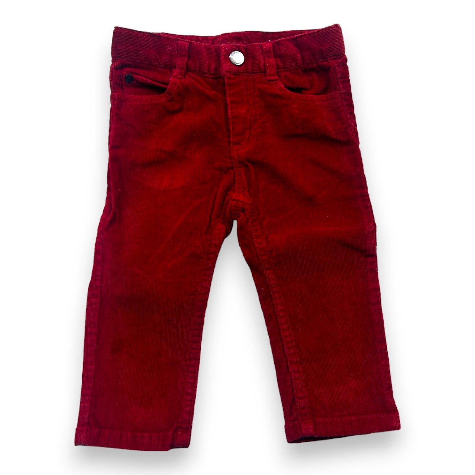 Red Baby Pants - 12 months JACADI - Seconde Main Red
