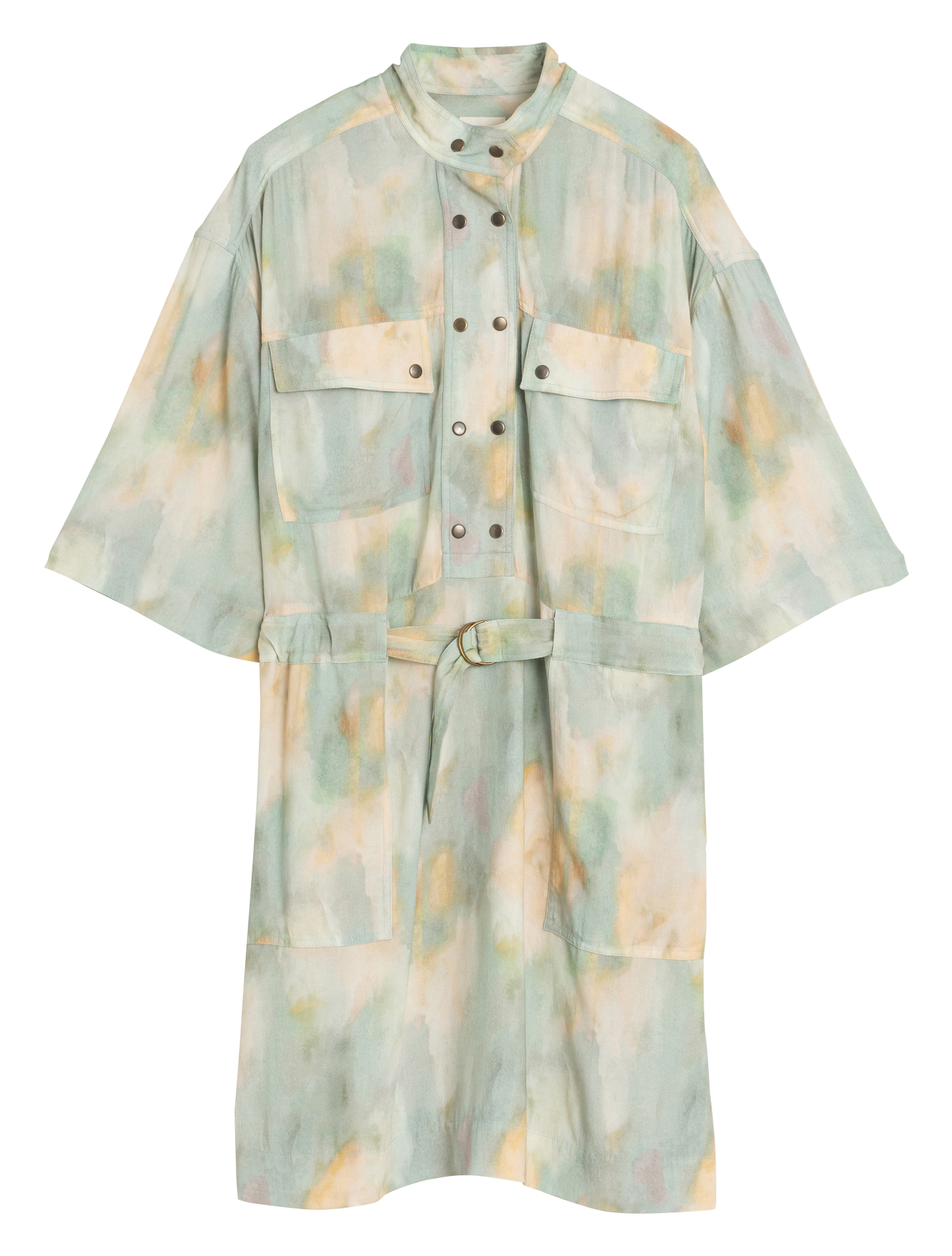 Birmane printed dress INDI & COLD Green